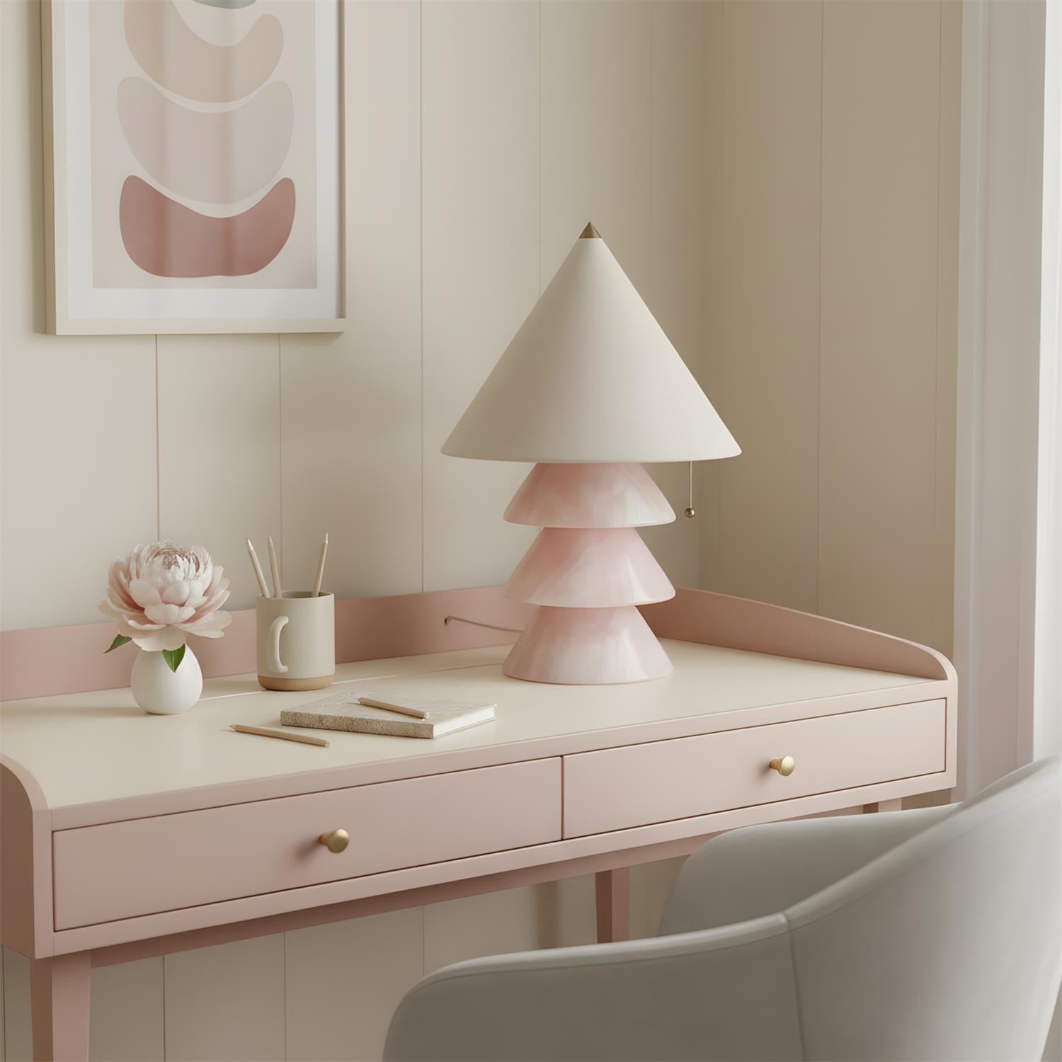 Mallow Natural Jade Table Light