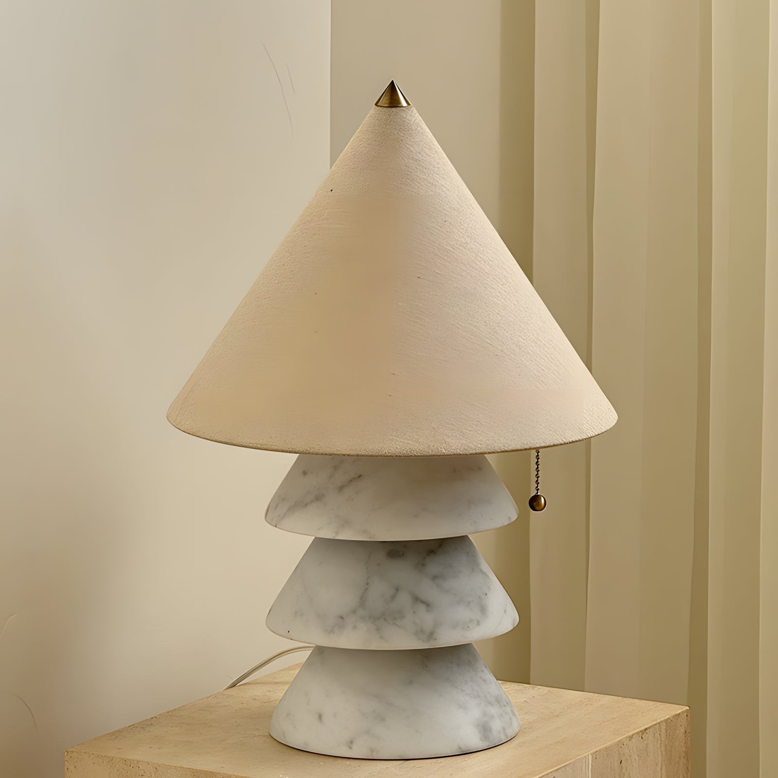 Mallow Natural Jade Table Light