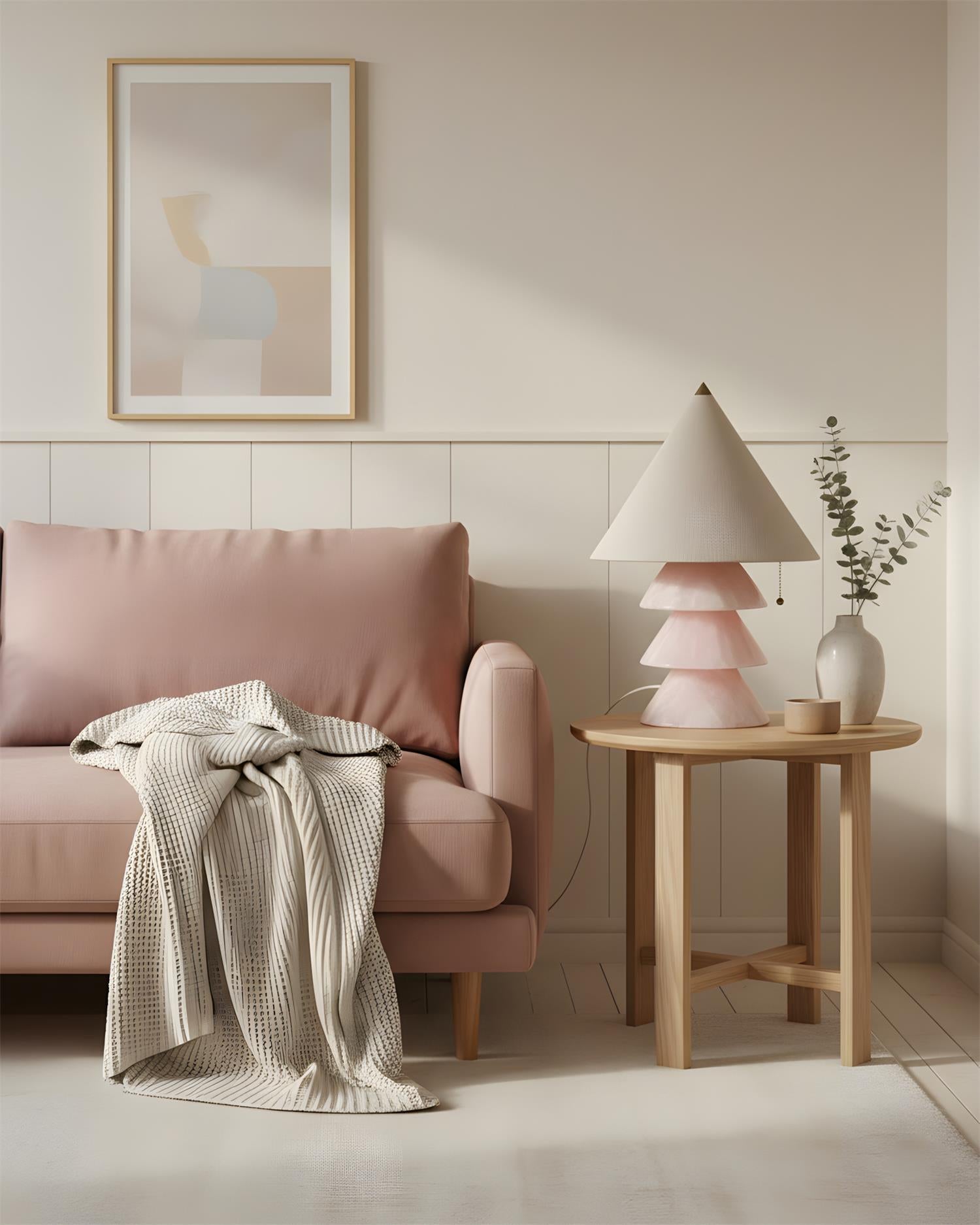 Mallow Natural Jade Table Light