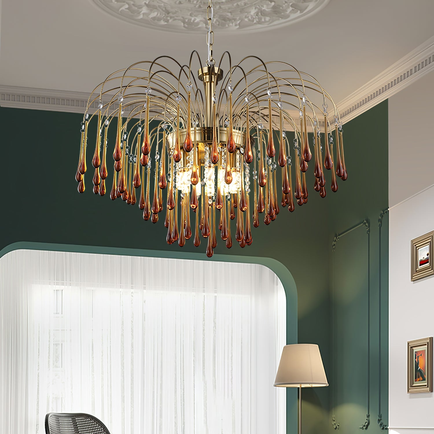 Maltose Chandelier - Blowlighting