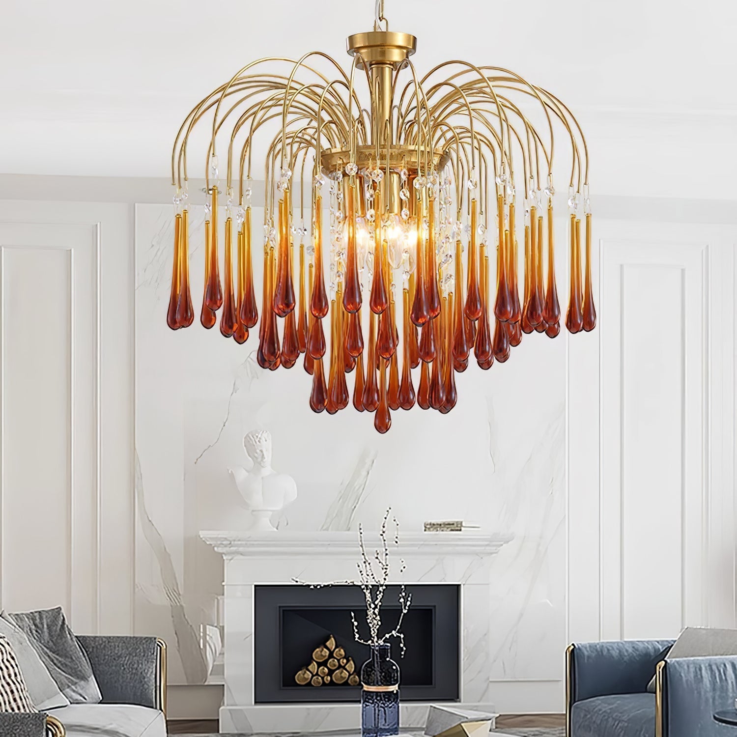 Maltose Chandelier - Blowlighting