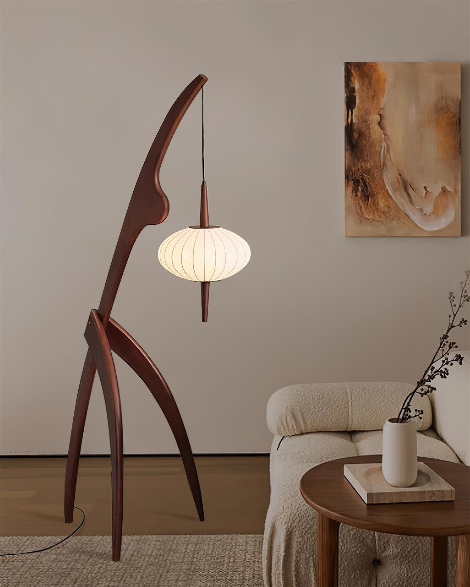 Mantis Wood Floor Lamp - Blowlighting