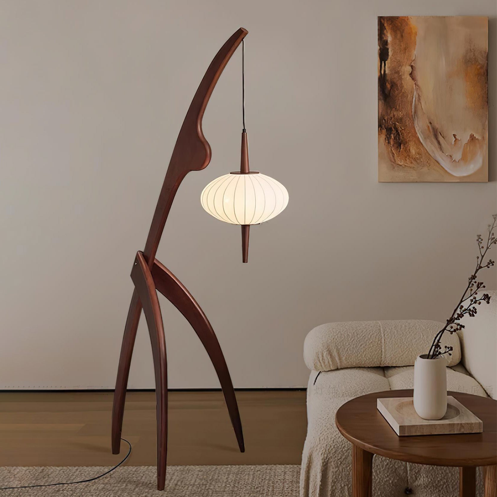Mantis Wood Floor Lamp - Blowlighting