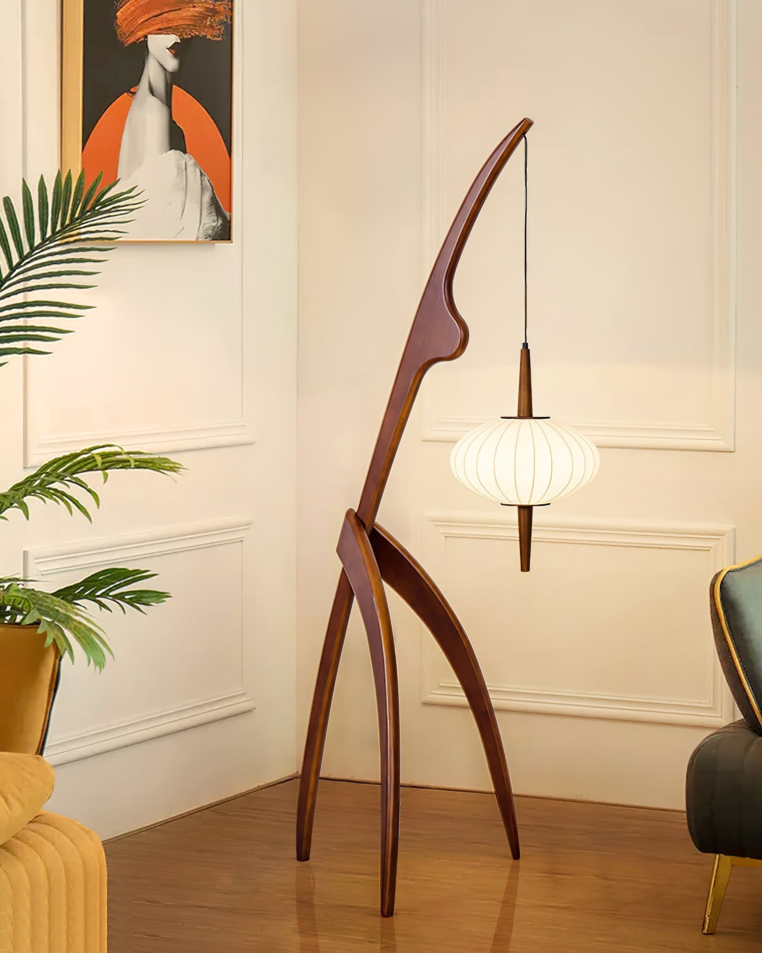 Mantis Wood Floor Lamp - Blowlighting