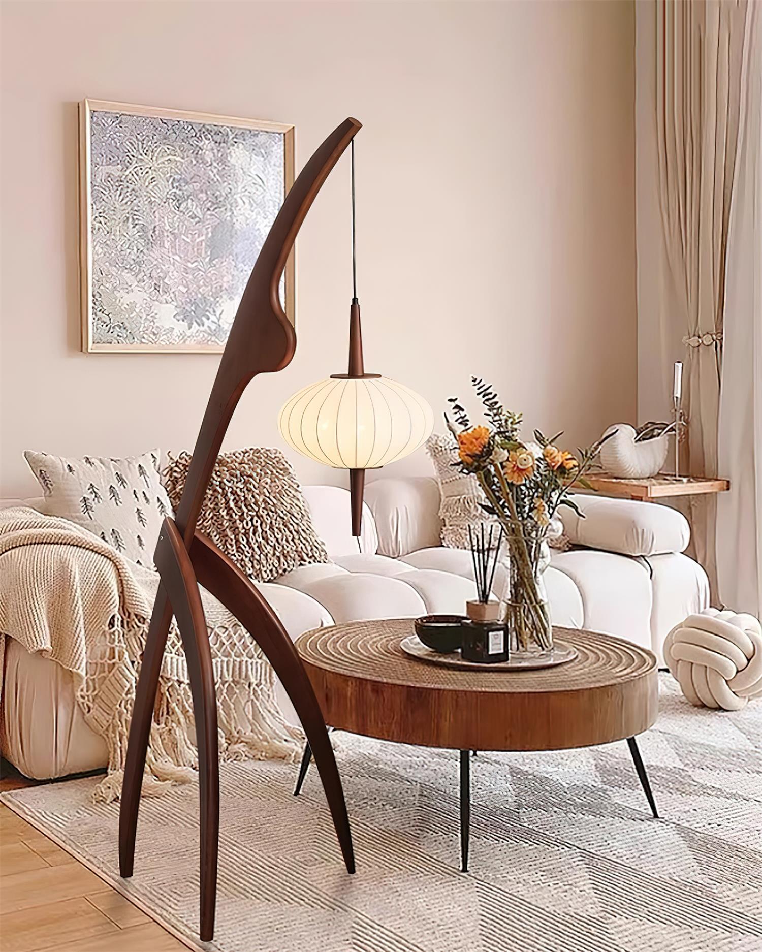 Mantis Wood Floor Lamp - Blowlighting