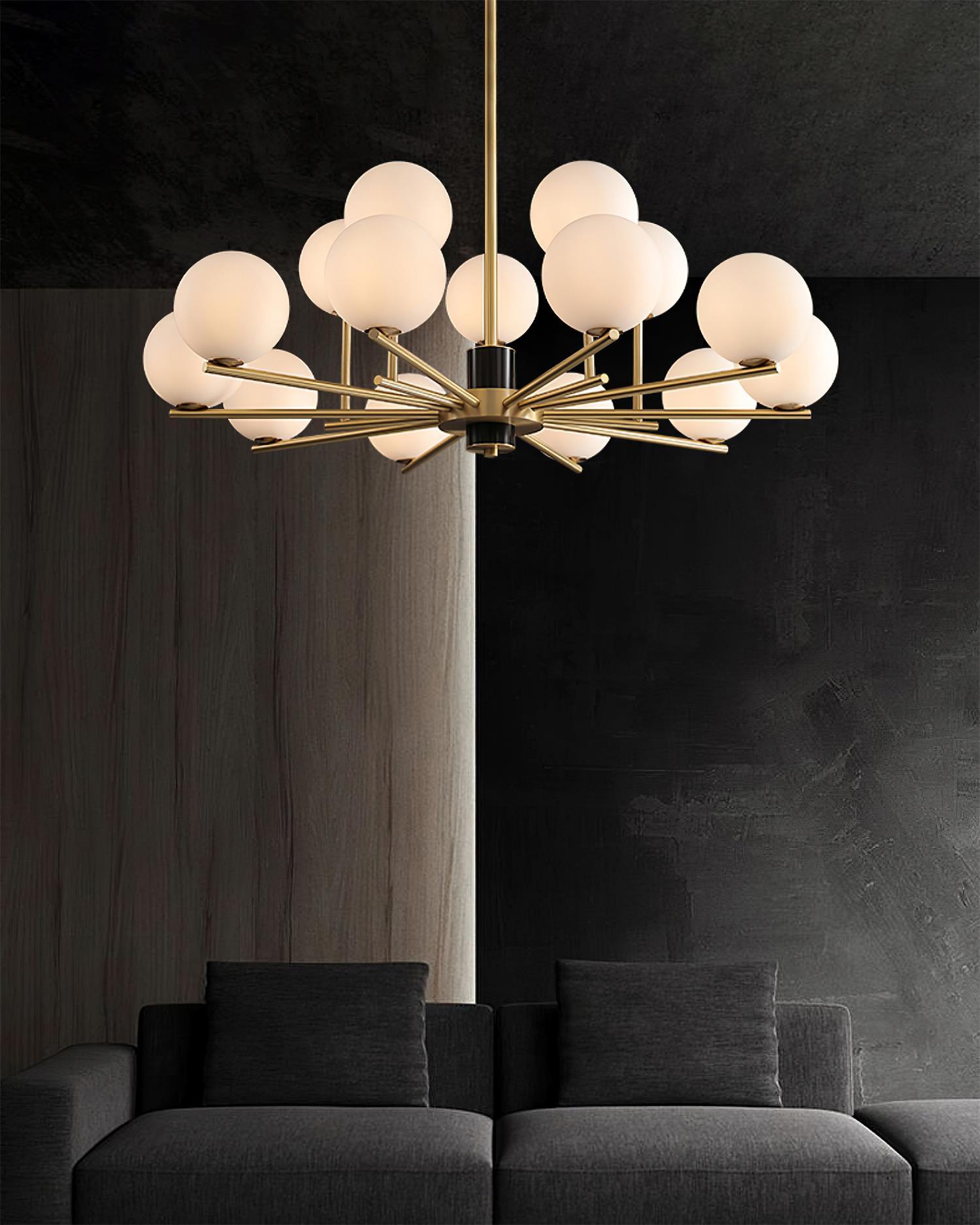 Marais Chandelier - Blowlighting