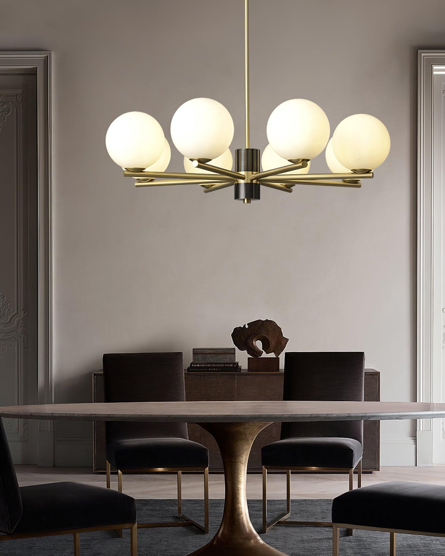 Marais Chandelier - Blowlighting