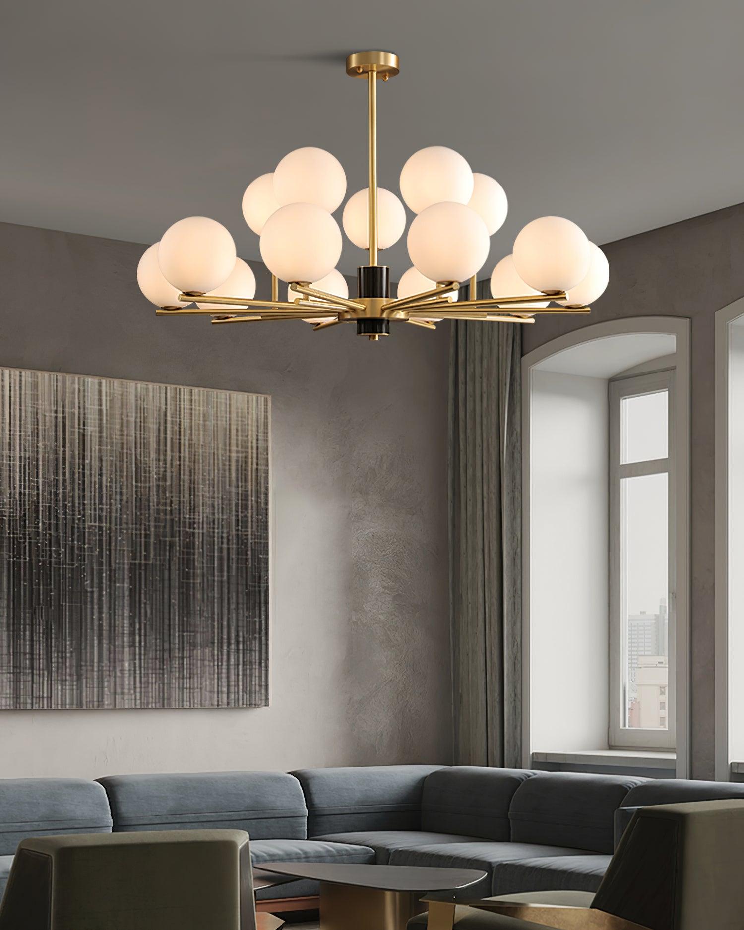 Marais Chandelier - Blowlighting