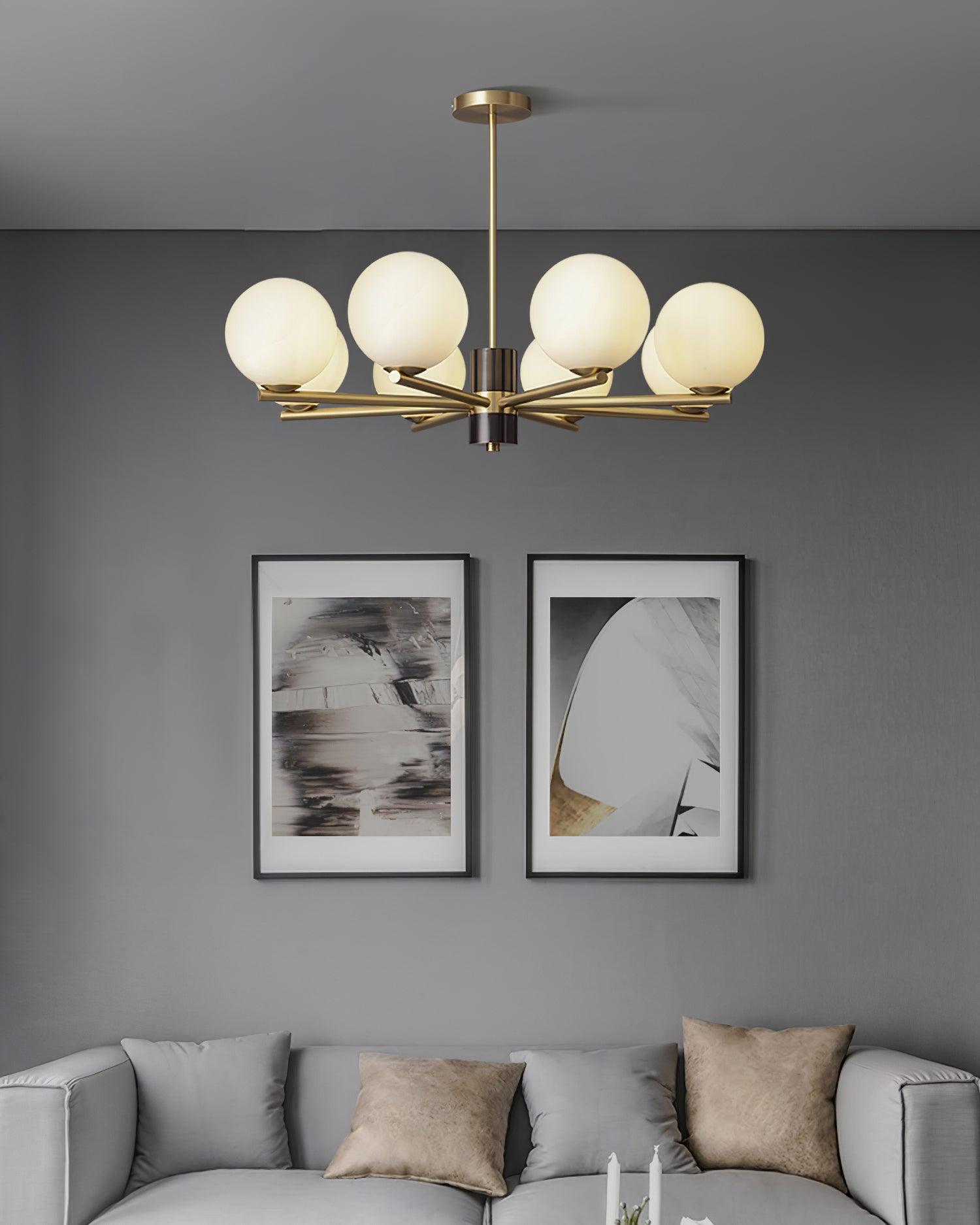 Marais Chandelier - Blowlighting