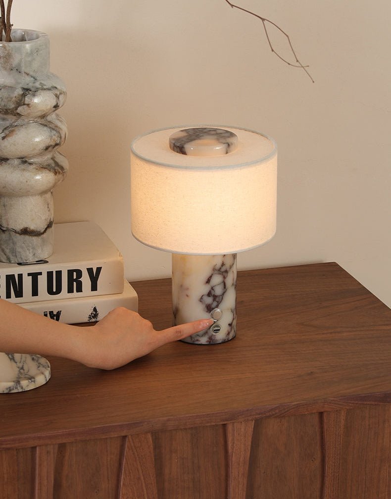 Marbella Stone Table Lamp - Vakkerlight