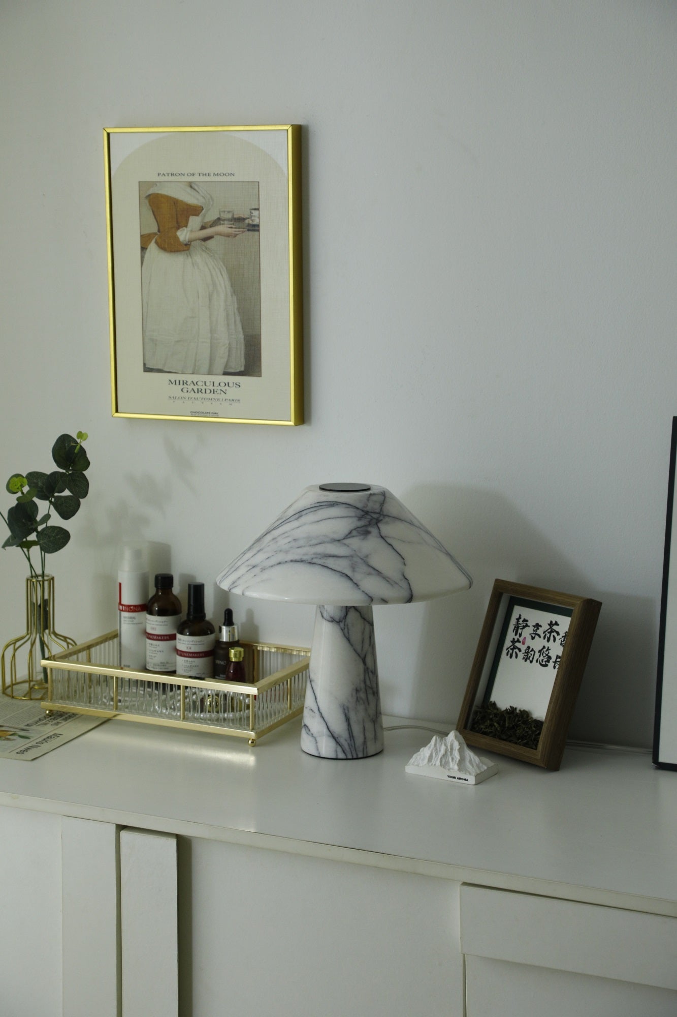 Marbella Marble Table Lamp - Blowlighting
