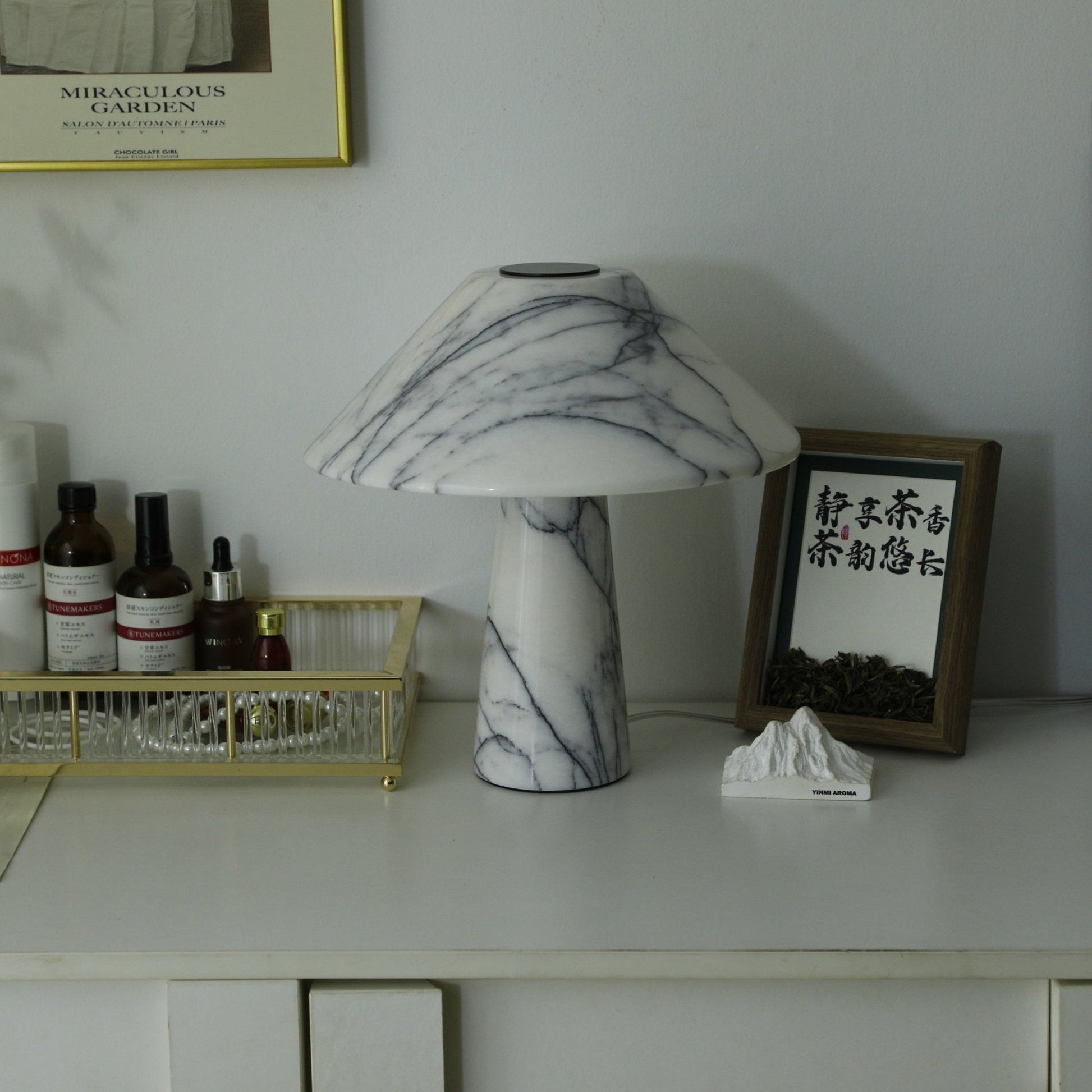 Marbella Marble Table Lamp - Blowlighting