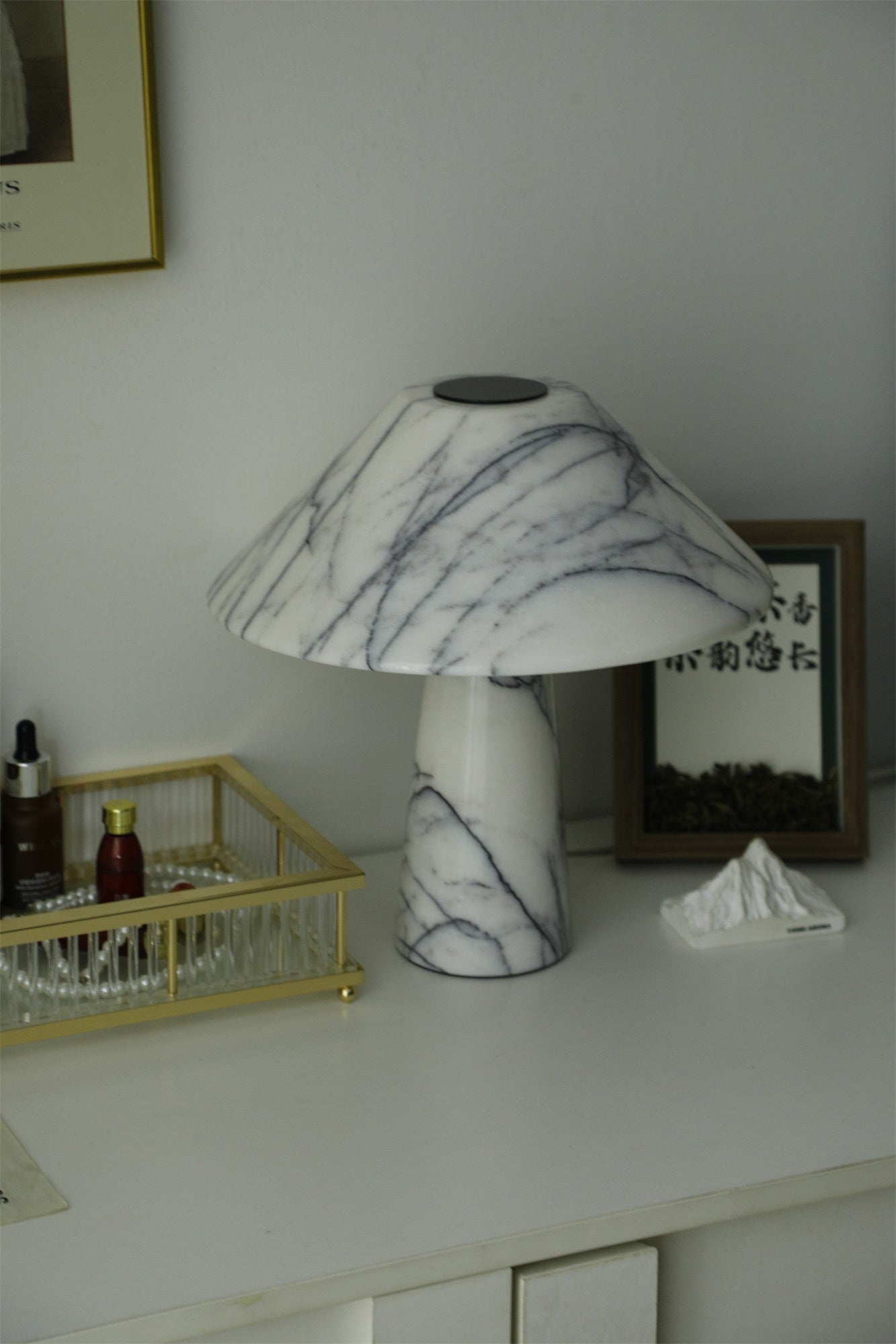 Marbella Marble Table Lamp - Blowlighting