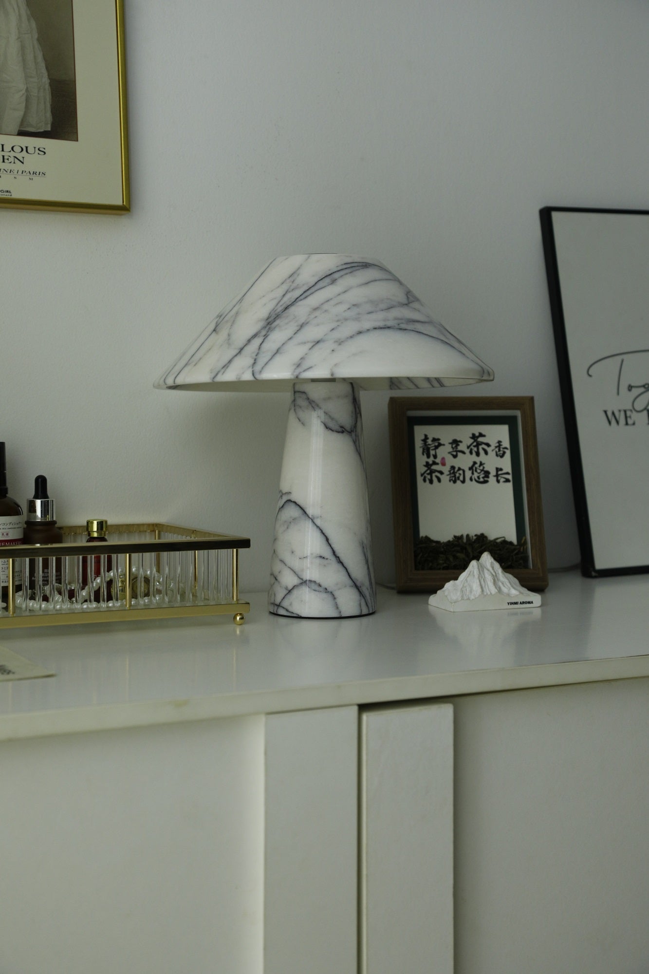Marbella Marble Table Lamp - Blowlighting
