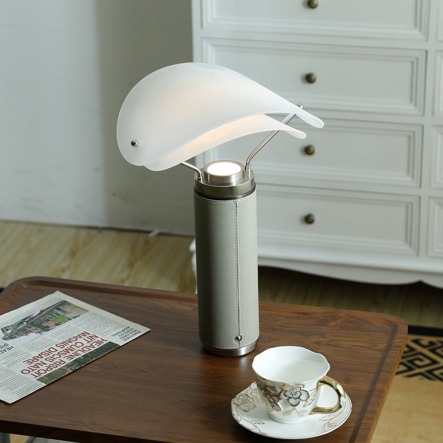Inorielis Sculptural Travertine Table Lamp - Blowlighting