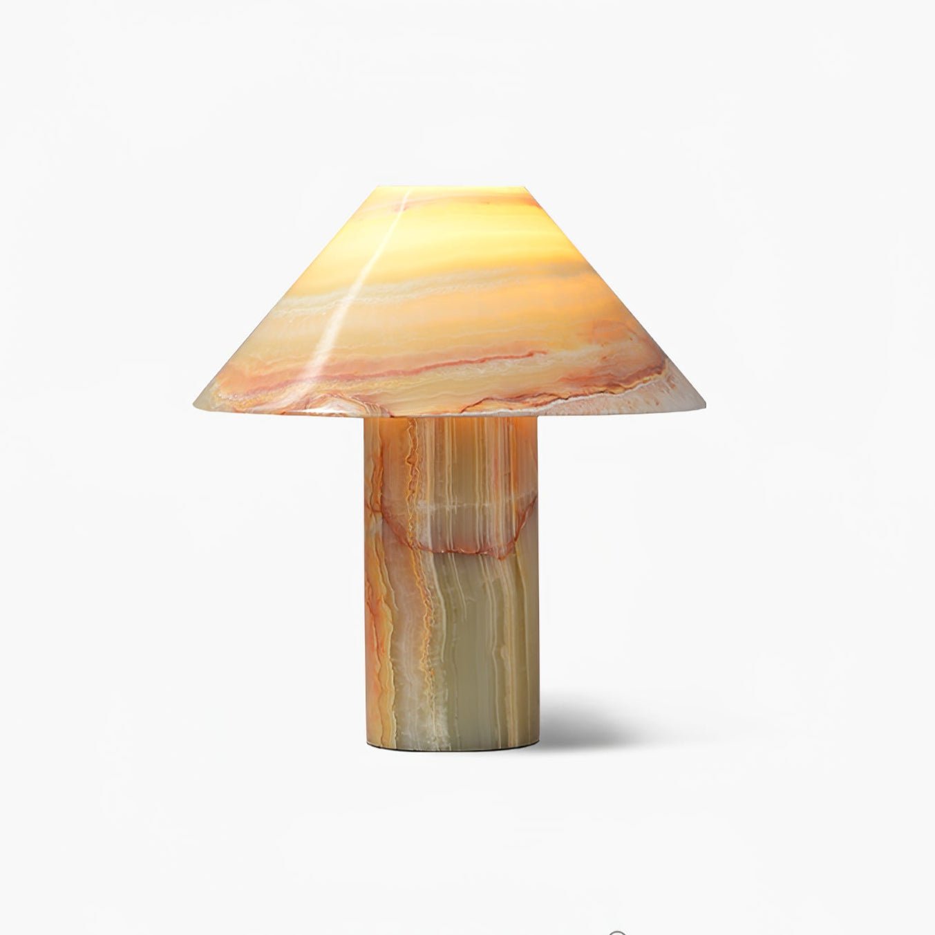 Aurora Vintage Jade Table Lamp - Blowlighting