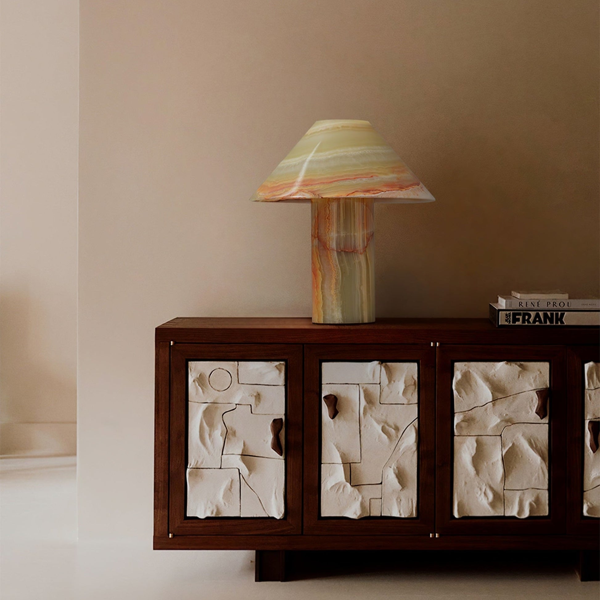 Aurora Vintage Jade Table Lamp - Blowlighting