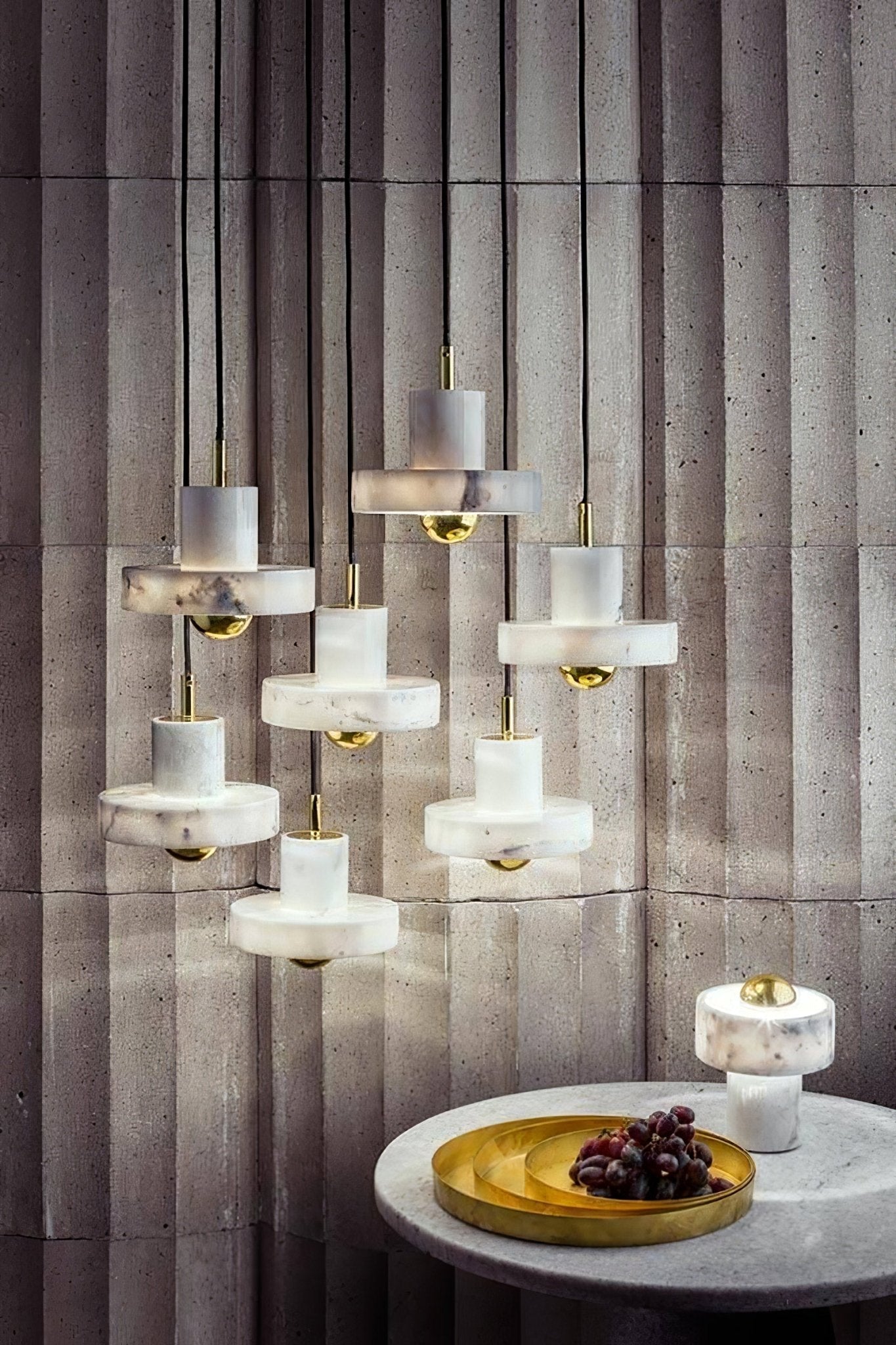 Marble Aura Pendant Lamp - Blowlighting