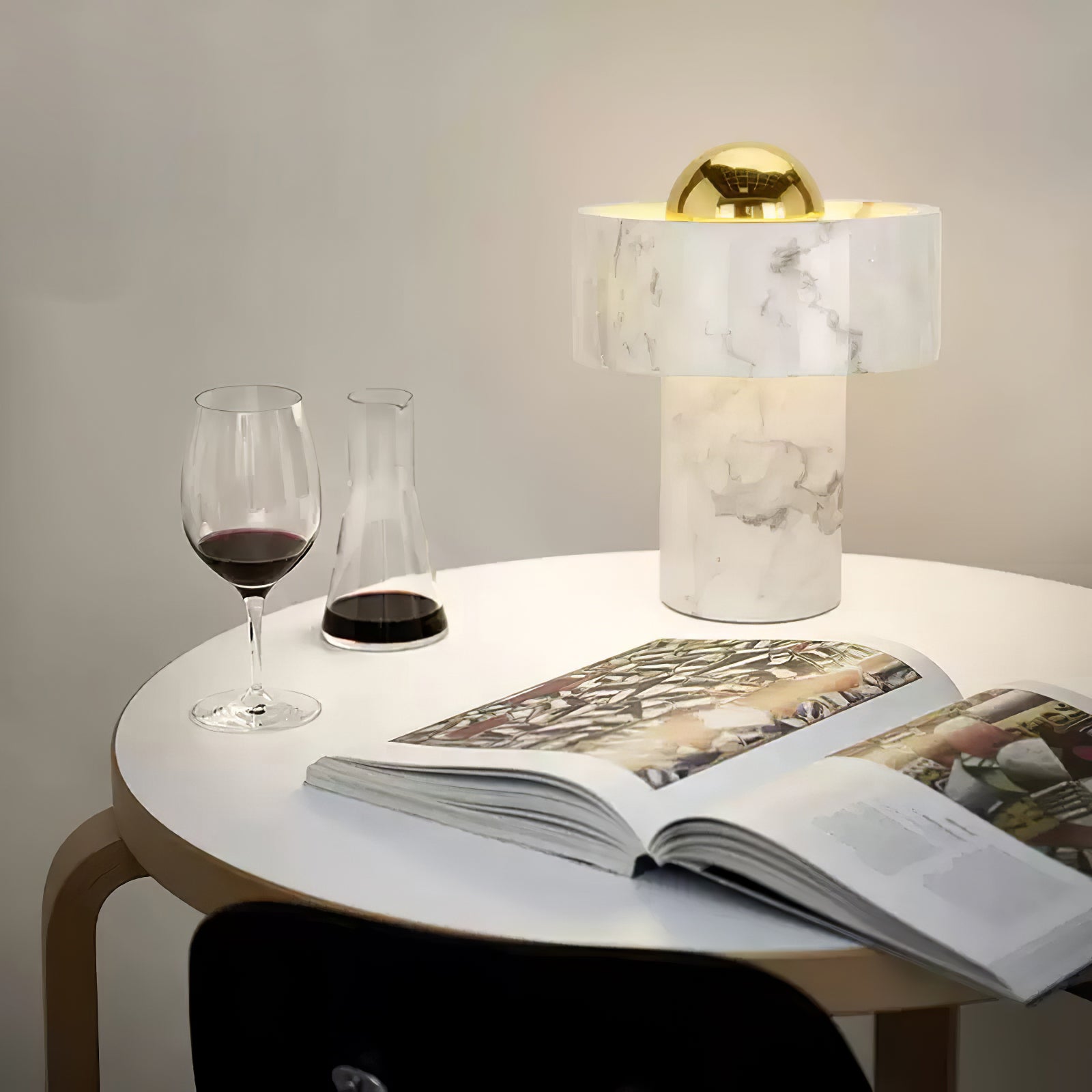 Marble Aura Table Lamp - Blowlighting