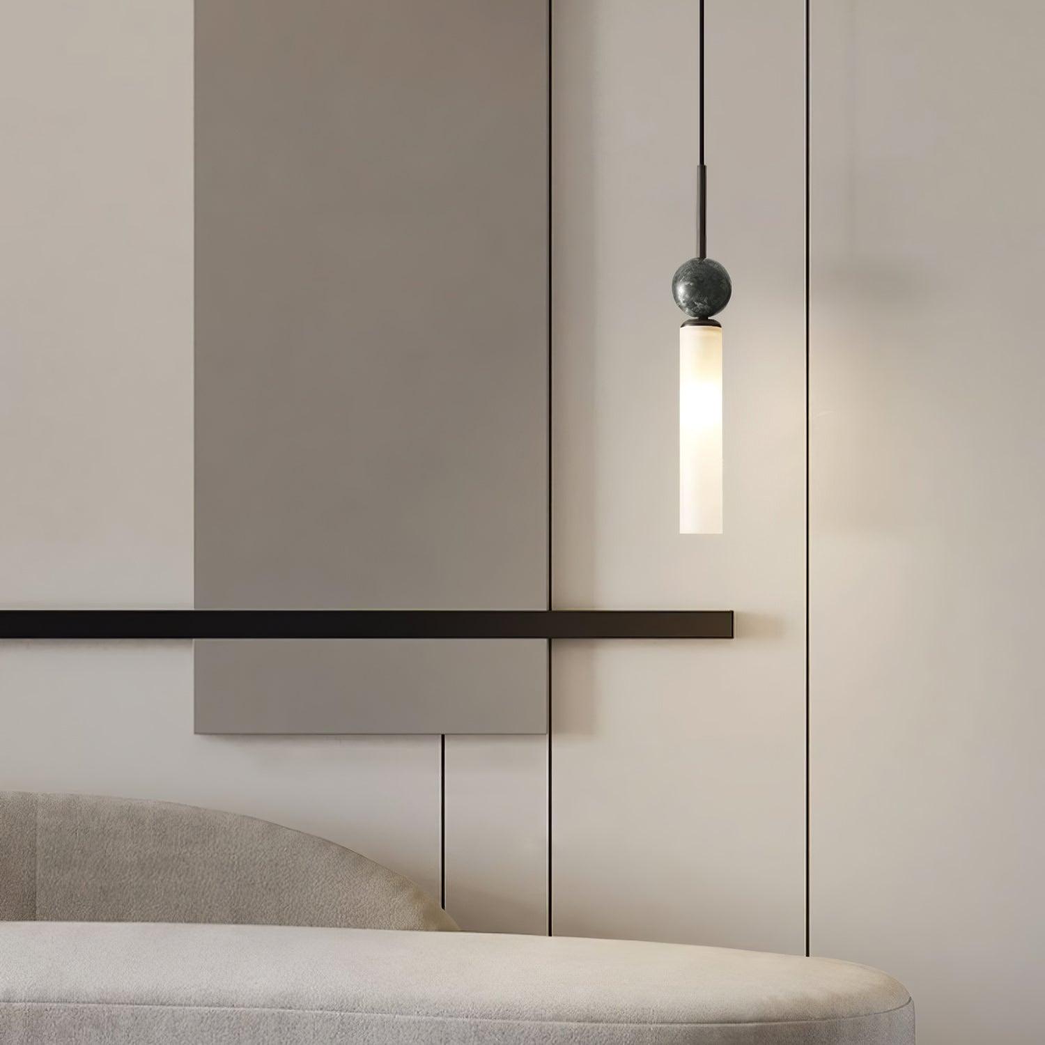 Marble Vertical Pendant Lamp - Blowlighting