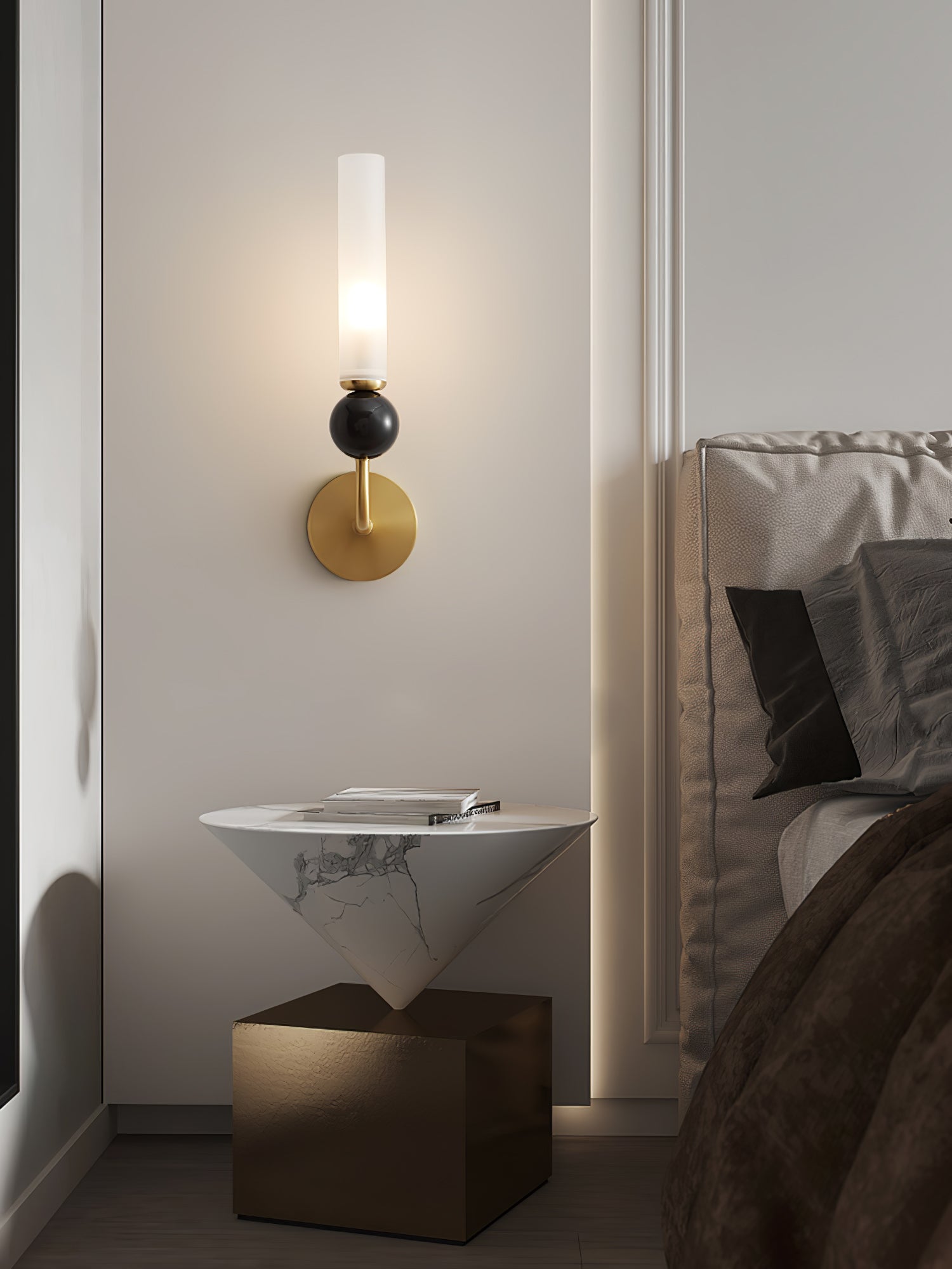 Marble Vertical Wall Lamp - Blowlighting