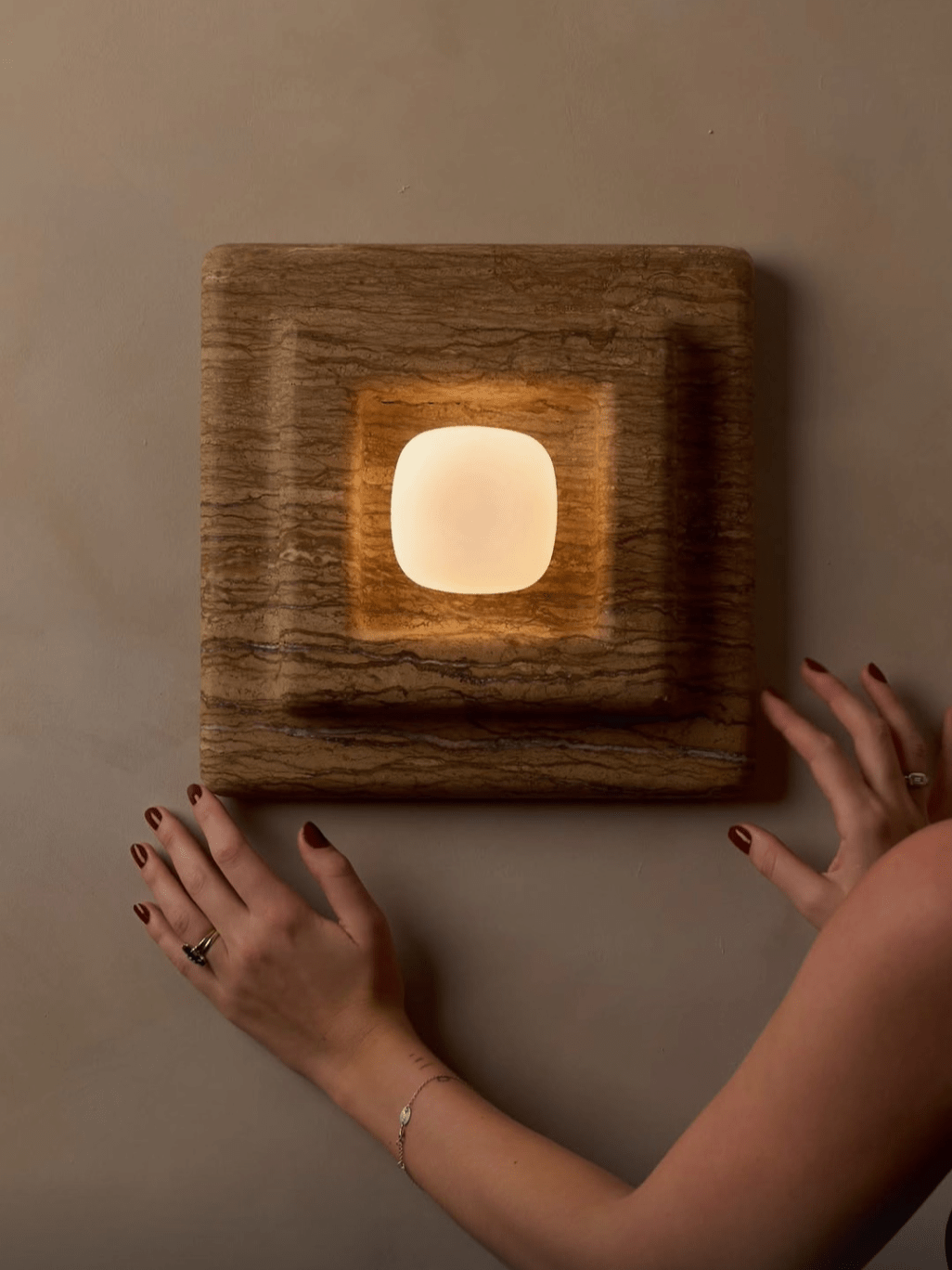 Marblume Square Wall Lamp - Vakkerlight