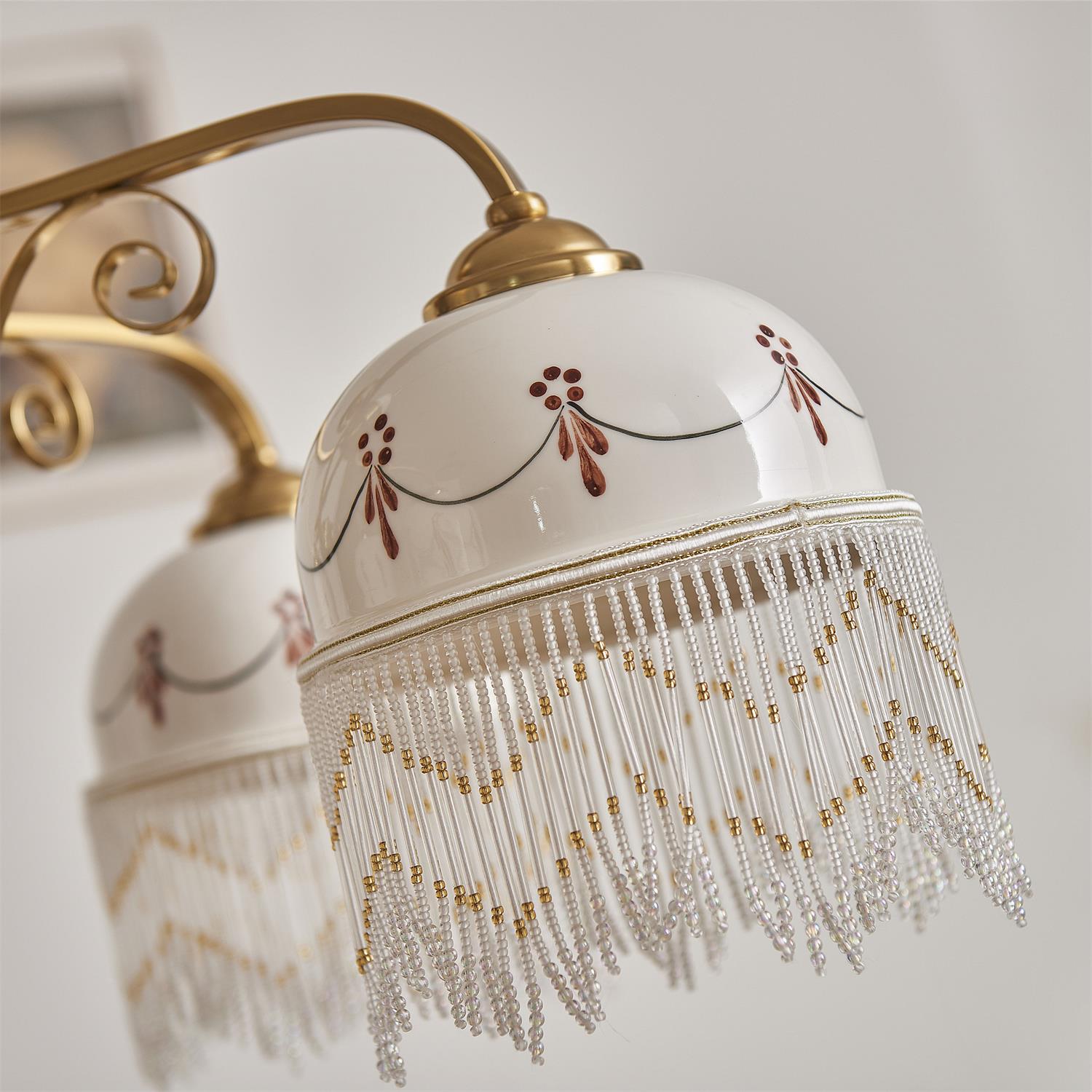 Serenity Elegant Glass Chandelier