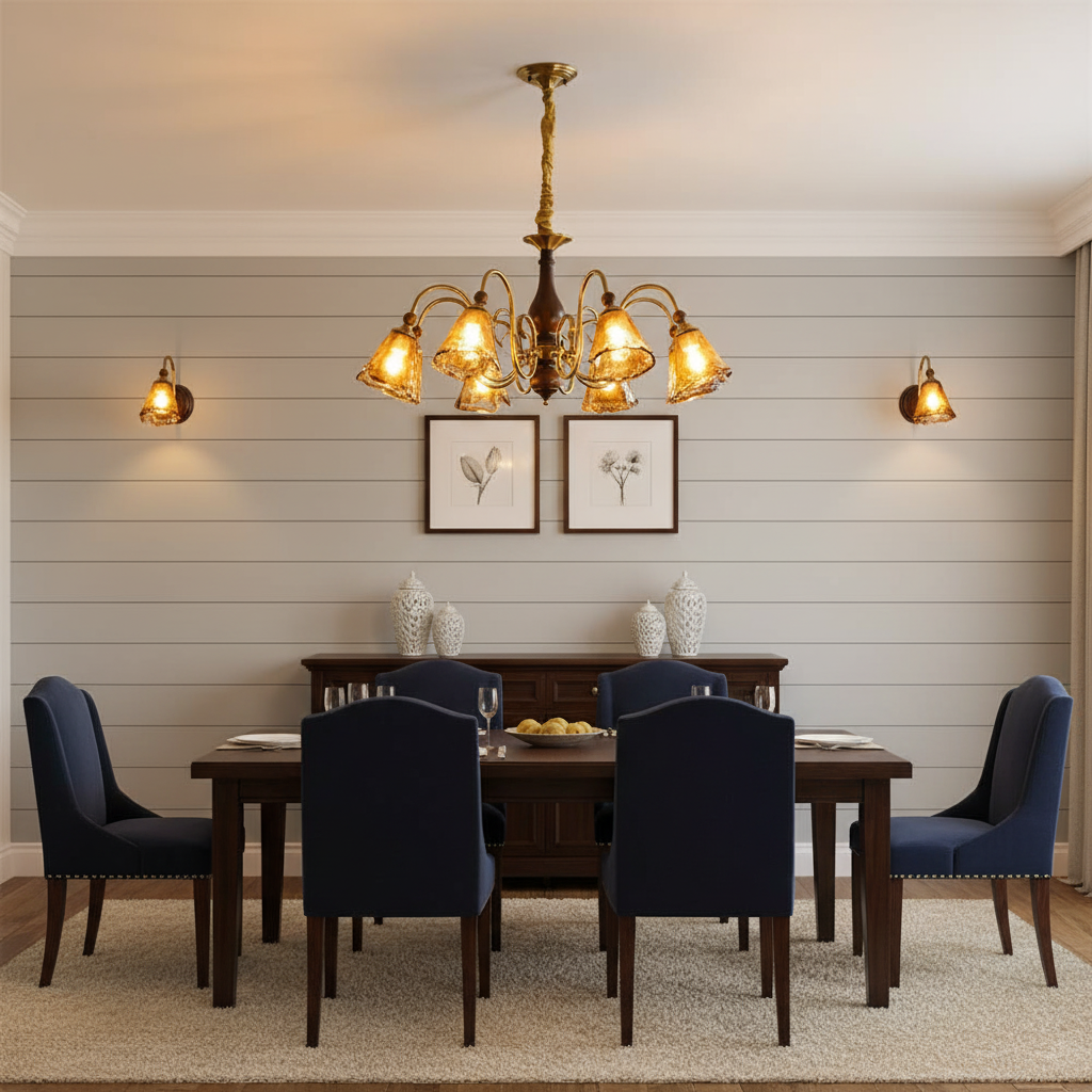 Aurelia Luxurious Glass Marigold Chandelier