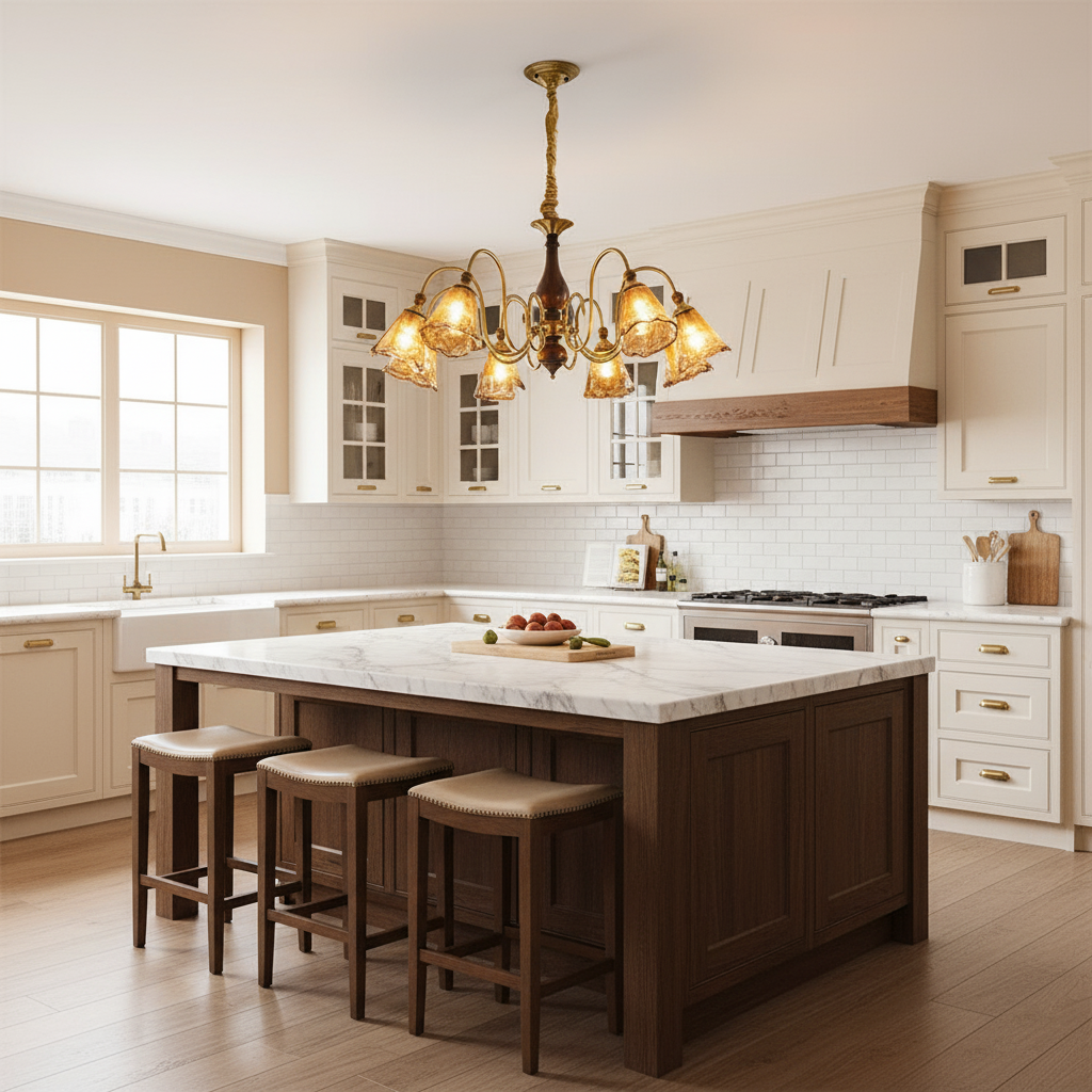 Aurelia Luxurious Glass Marigold Chandelier