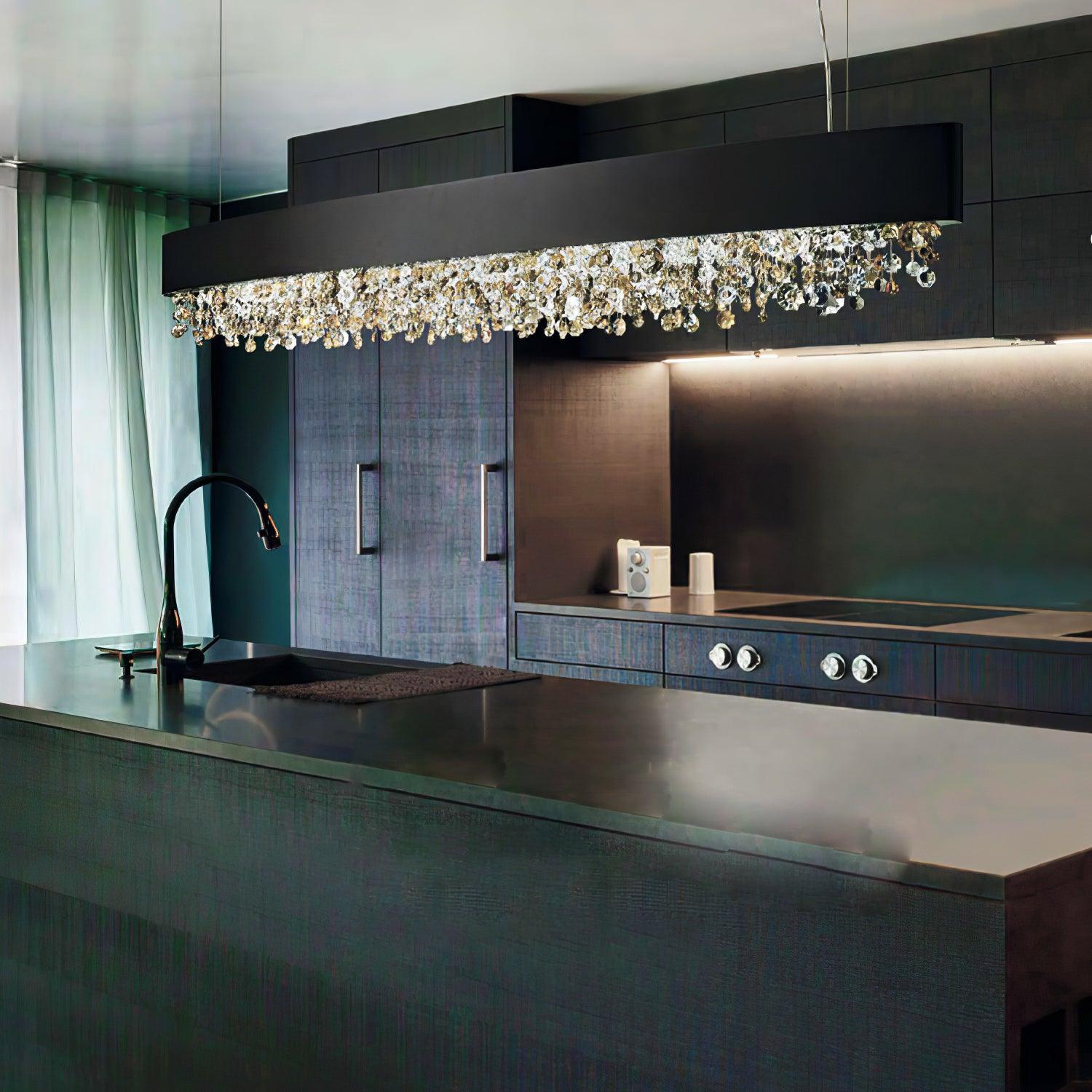 Lymara Modern Luxury Crystal Pendant Light - Blowlighting
