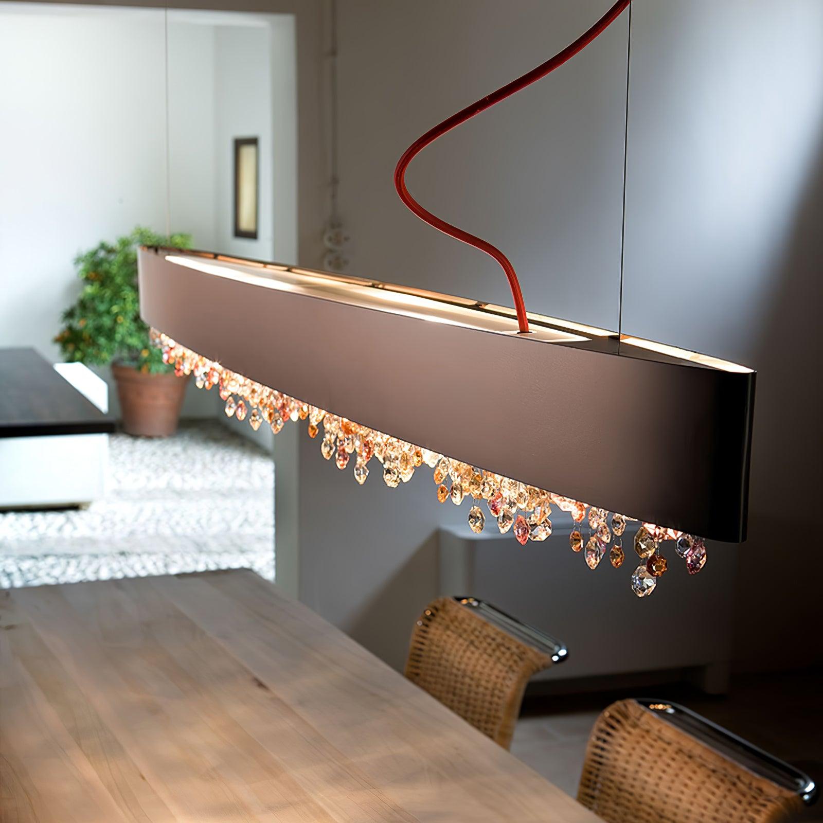 Lymara Modern Luxury Crystal Pendant Light - Blowlighting