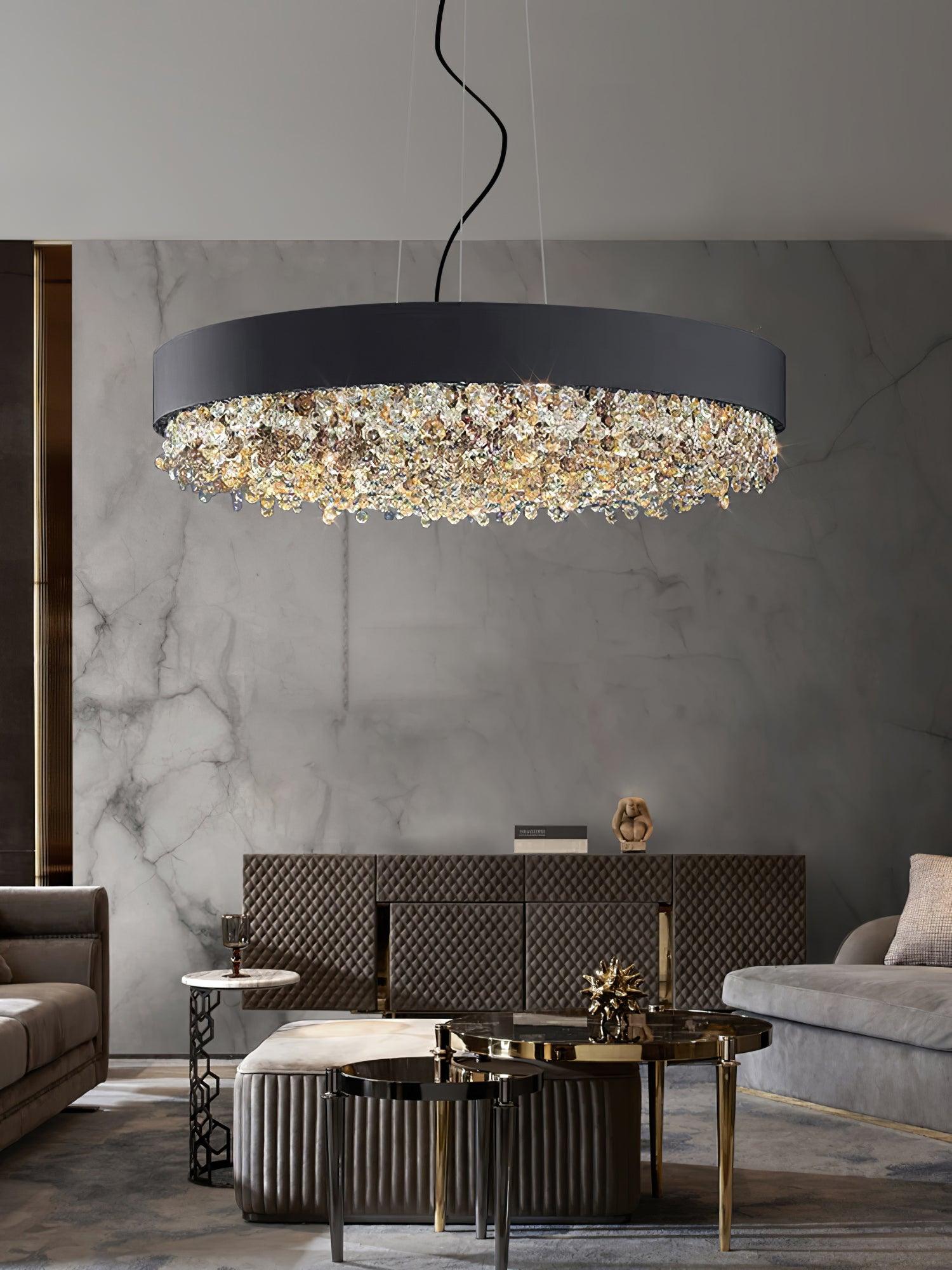 Lymara Modern Luxury Crystal Pendant Light - Blowlighting