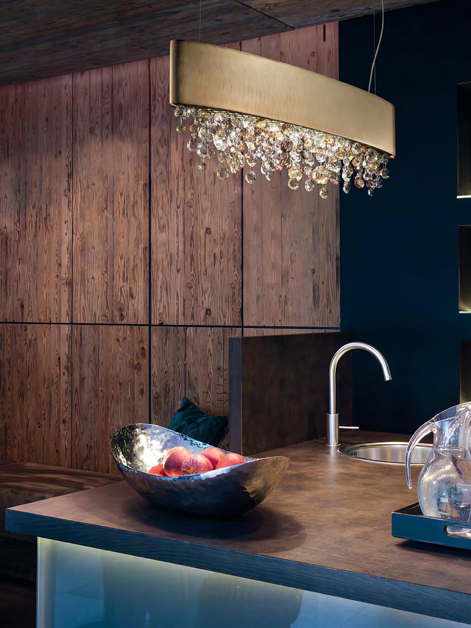 Lymara Modern Luxury Crystal Pendant Light - Blowlighting