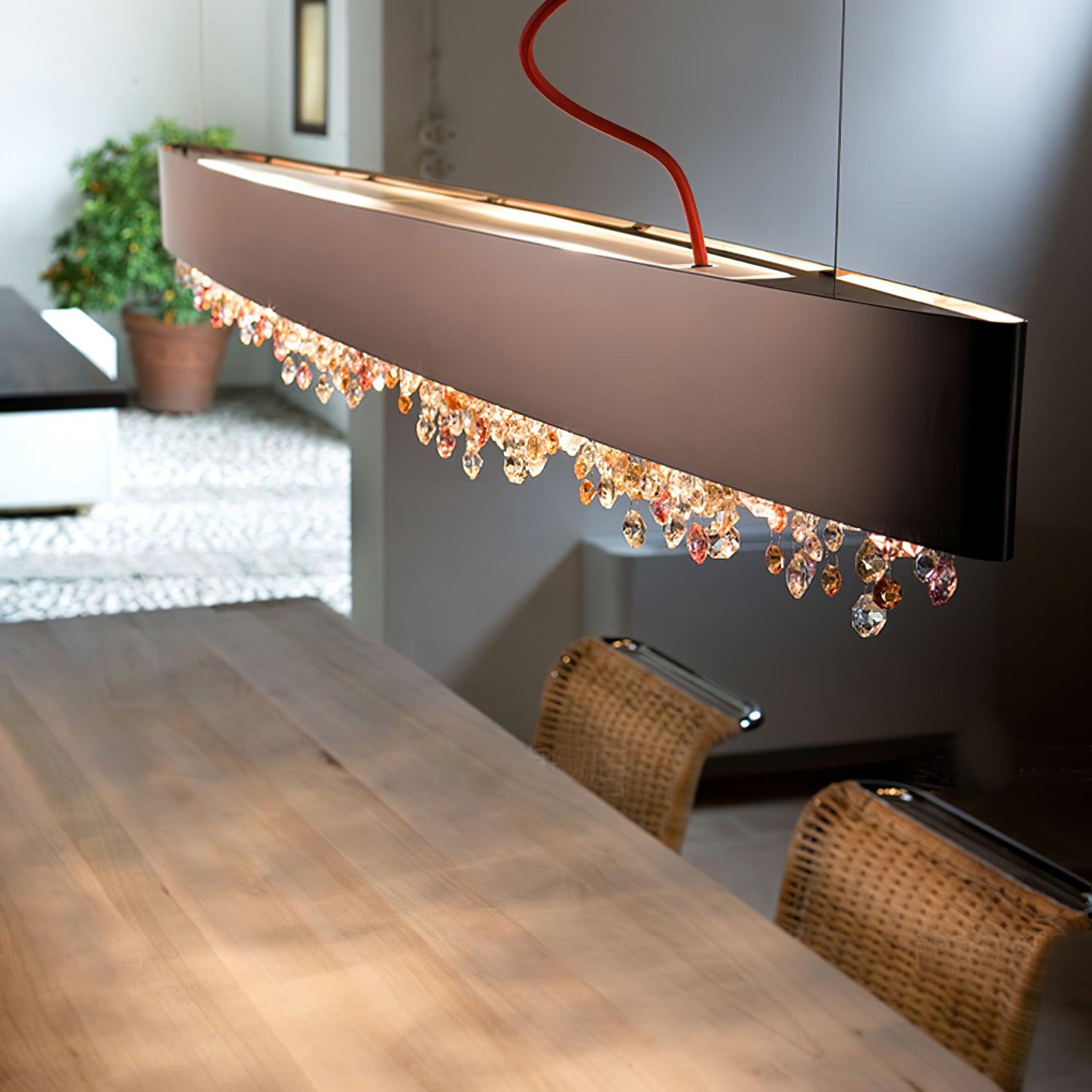 Lymara Modern Luxury Crystal Pendant Light - Blowlighting