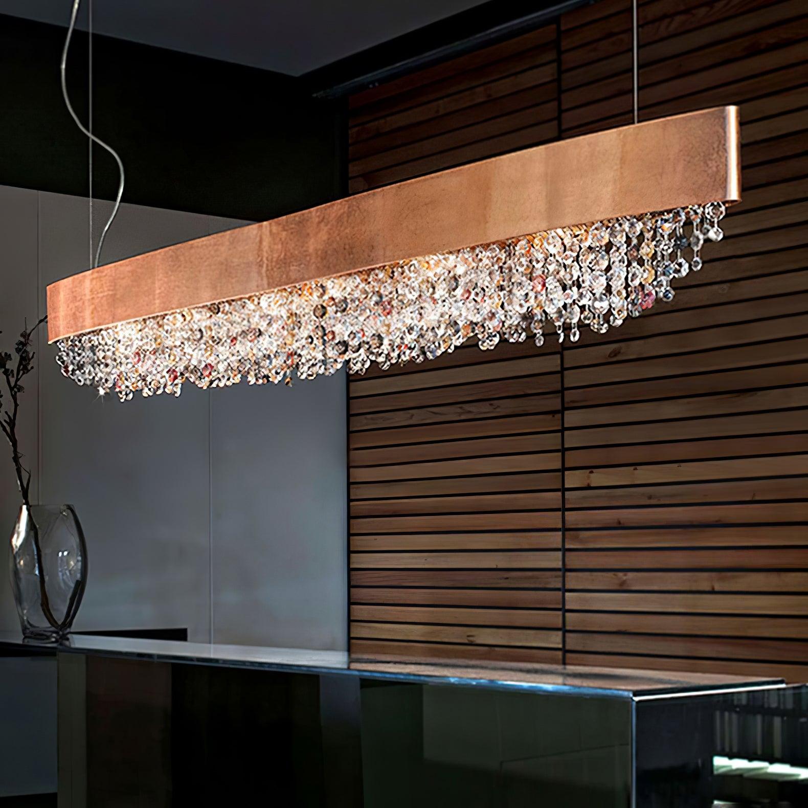 Lymara Modern Luxury Crystal Pendant Light - Blowlighting