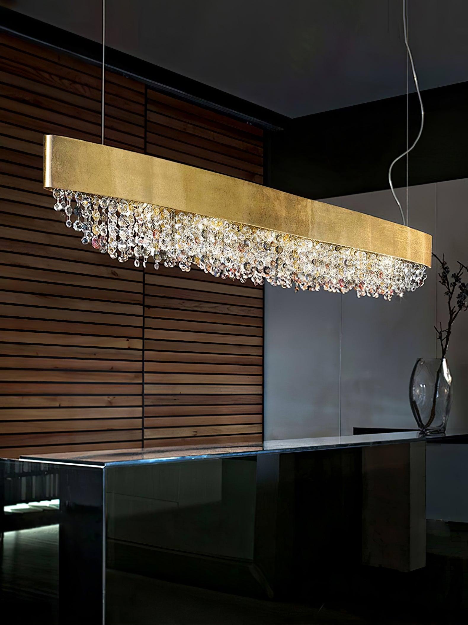 Lymara Modern Luxury Crystal Pendant Light - Blowlighting