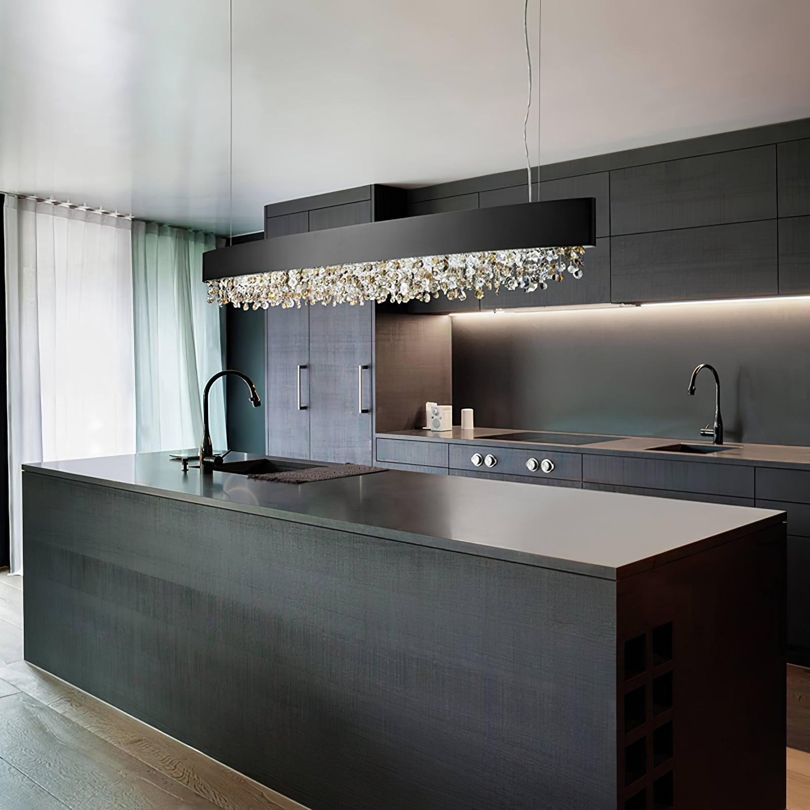 Lymara Modern Luxury Crystal Pendant Light - Blowlighting