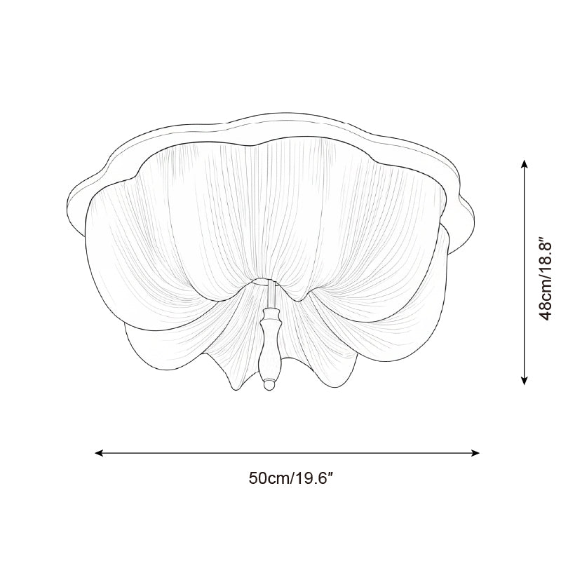 Marivelle Modern Fabric Ceiling Light