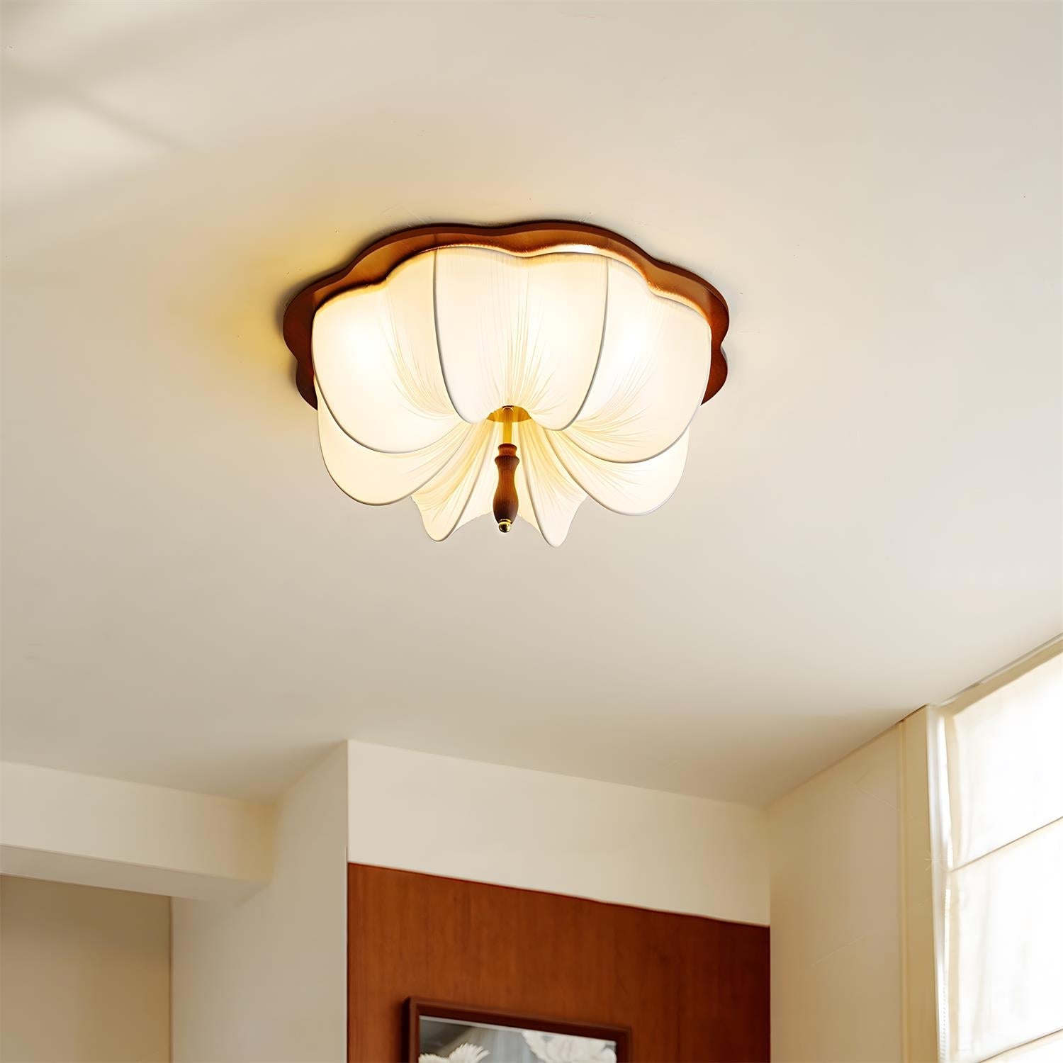 Marivelle Modern Fabric Ceiling Light