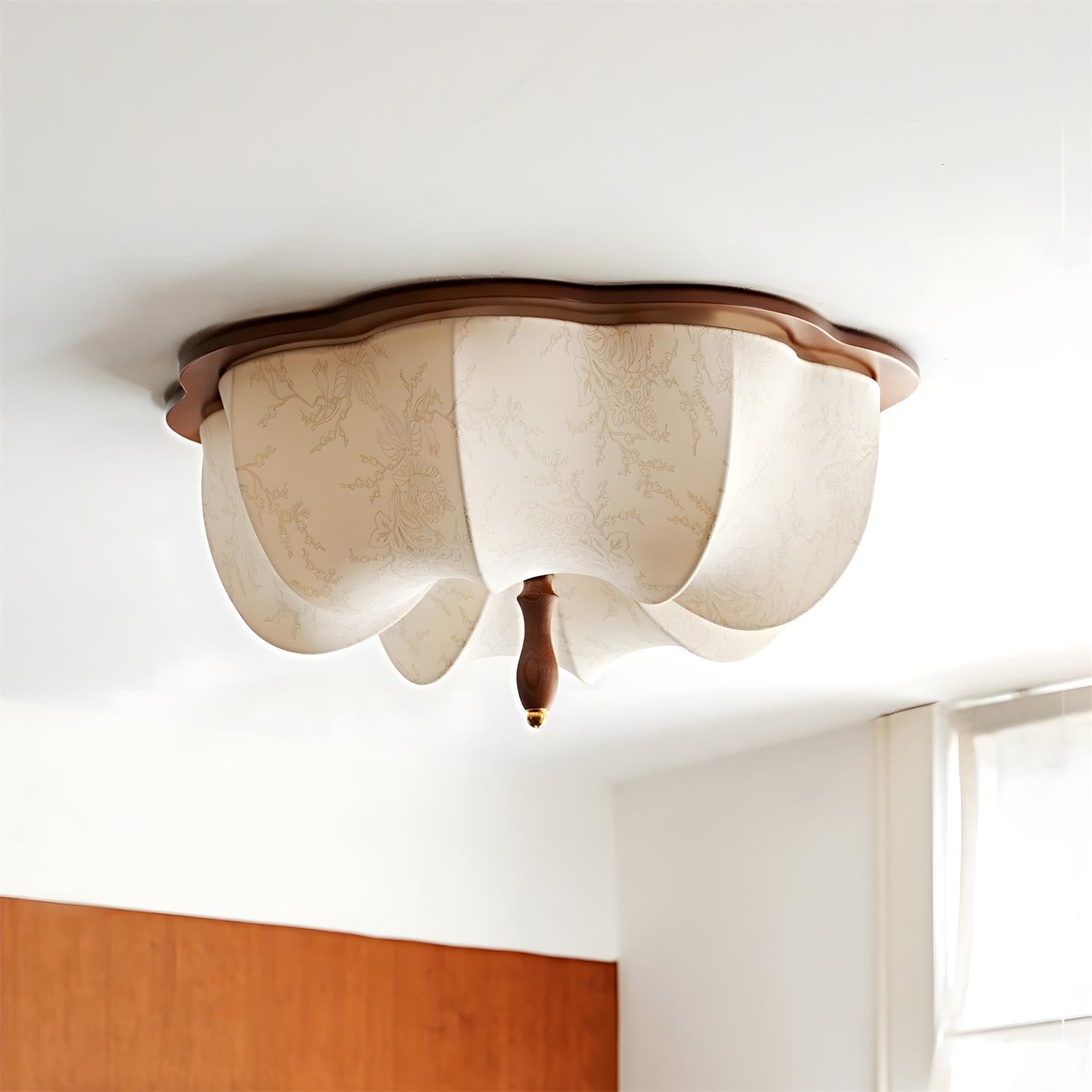 Marivelle Modern Fabric Ceiling Light