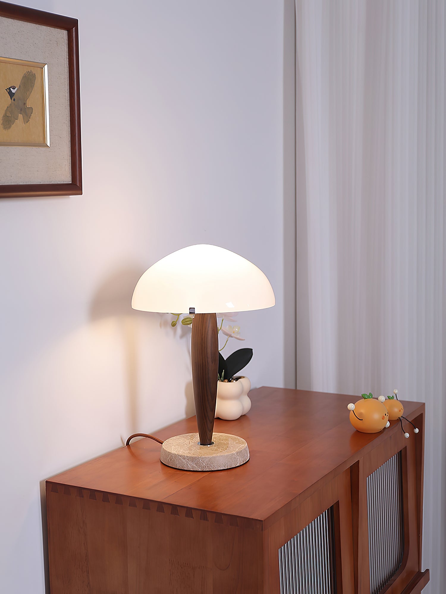 Jackson Minimalist Glass Table Lamp - Blowlighting