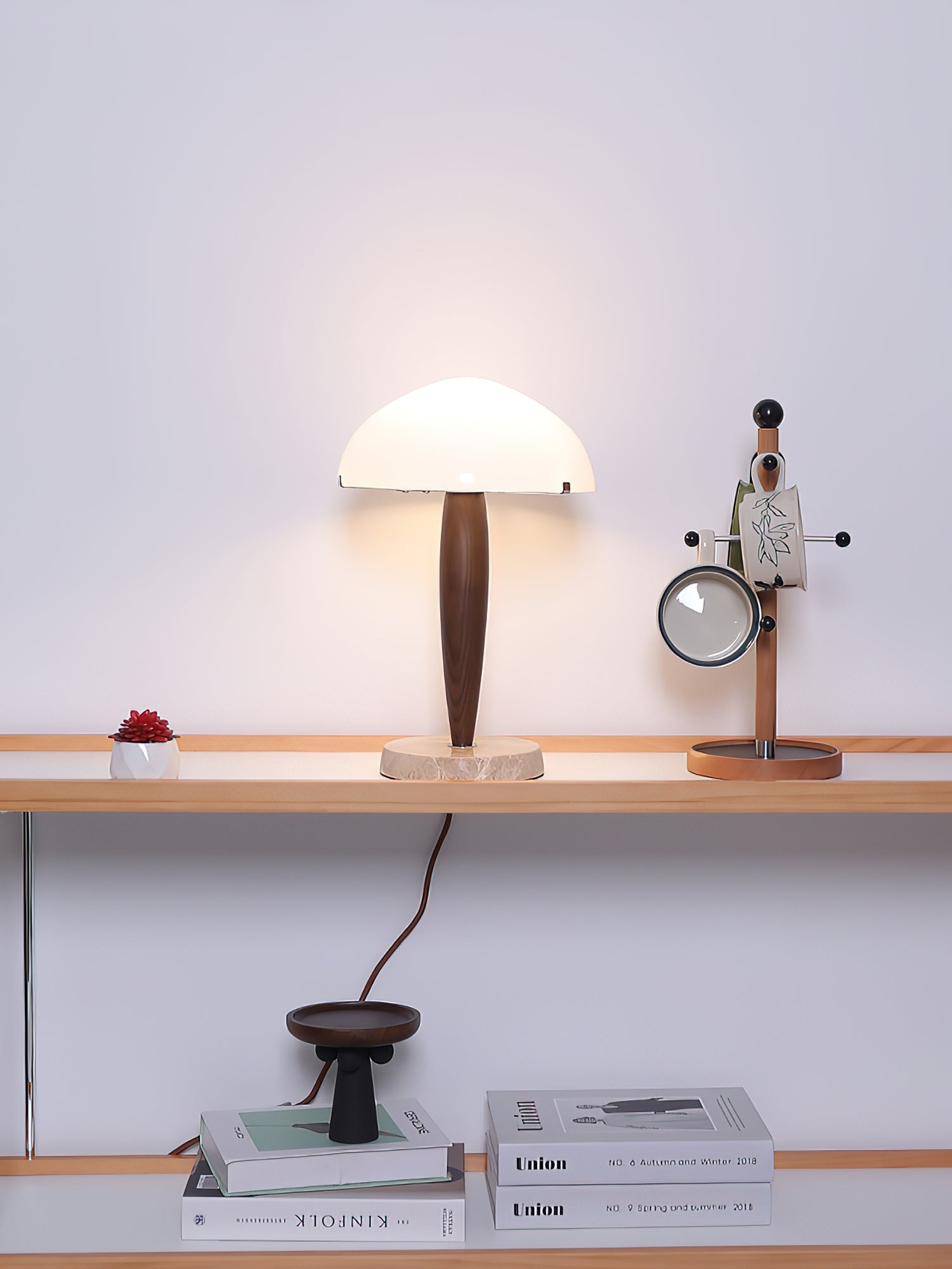 Jackson Minimalist Glass Table Lamp - Blowlighting