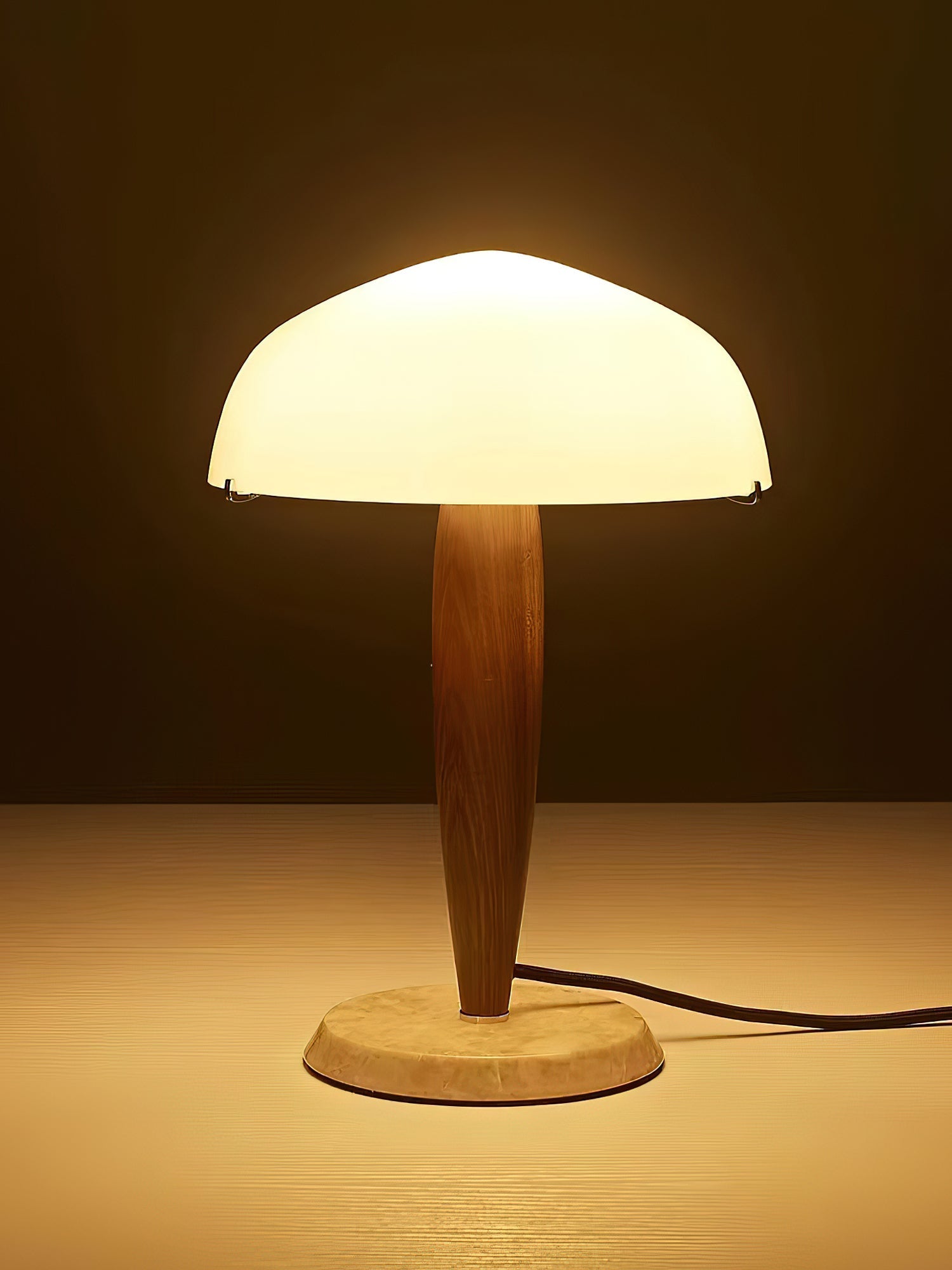 Jackson Minimalist Glass Table Lamp - Blowlighting