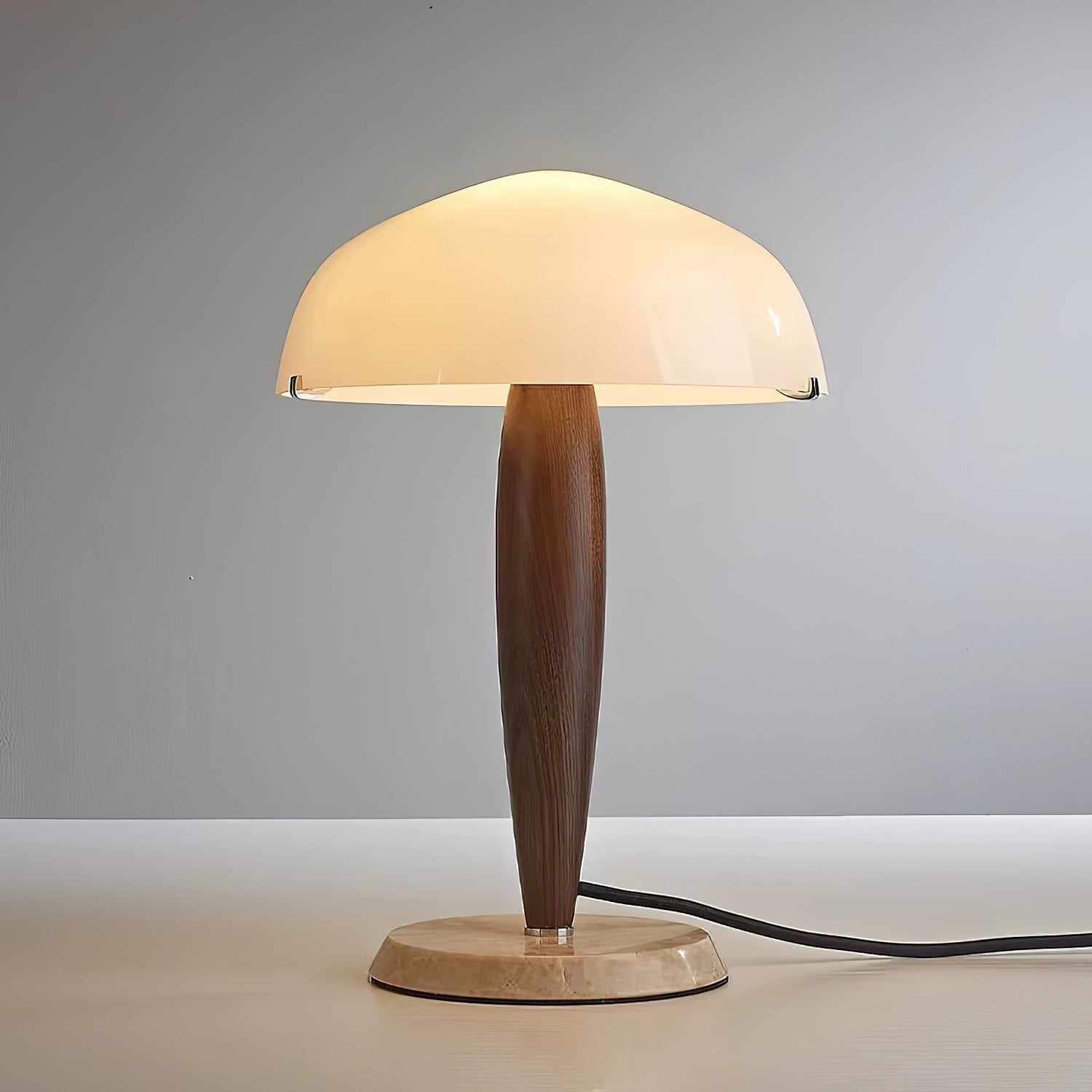 Jackson Minimalist Glass Table Lamp - Blowlighting