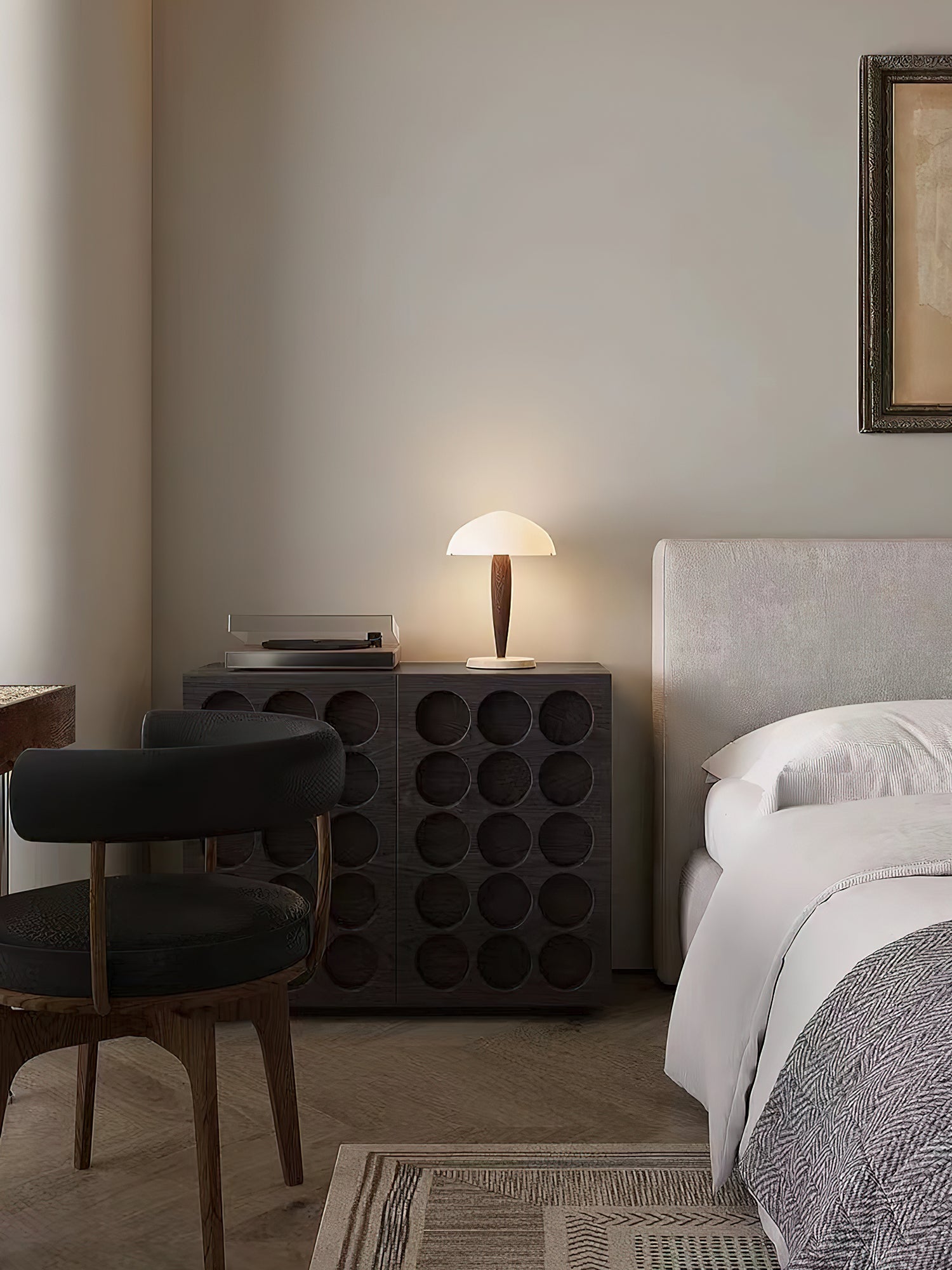 Jackson Minimalist Glass Table Lamp - Blowlighting