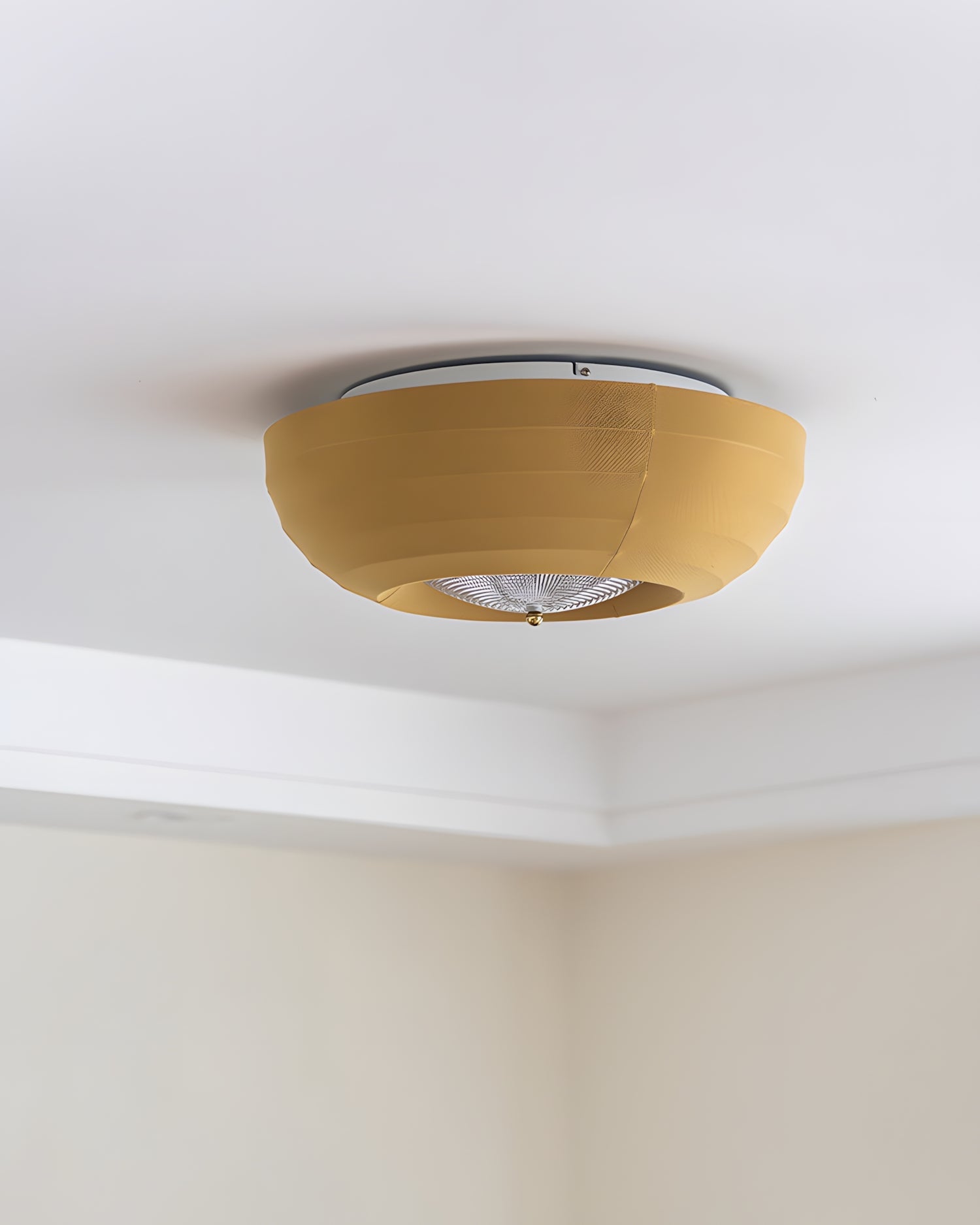 Capiz Matte Metal Ceiling Lamp