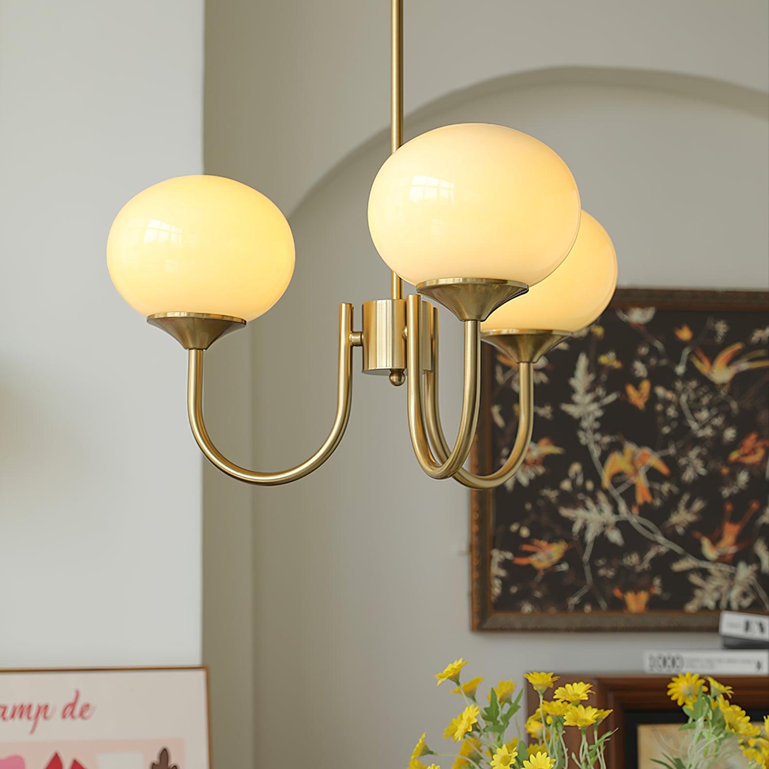 Marshmallow Chandelier - Blowlighting
