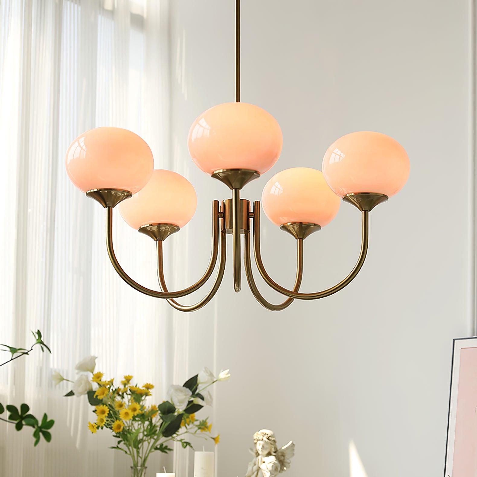 Marshmallow Chandelier - Blowlighting