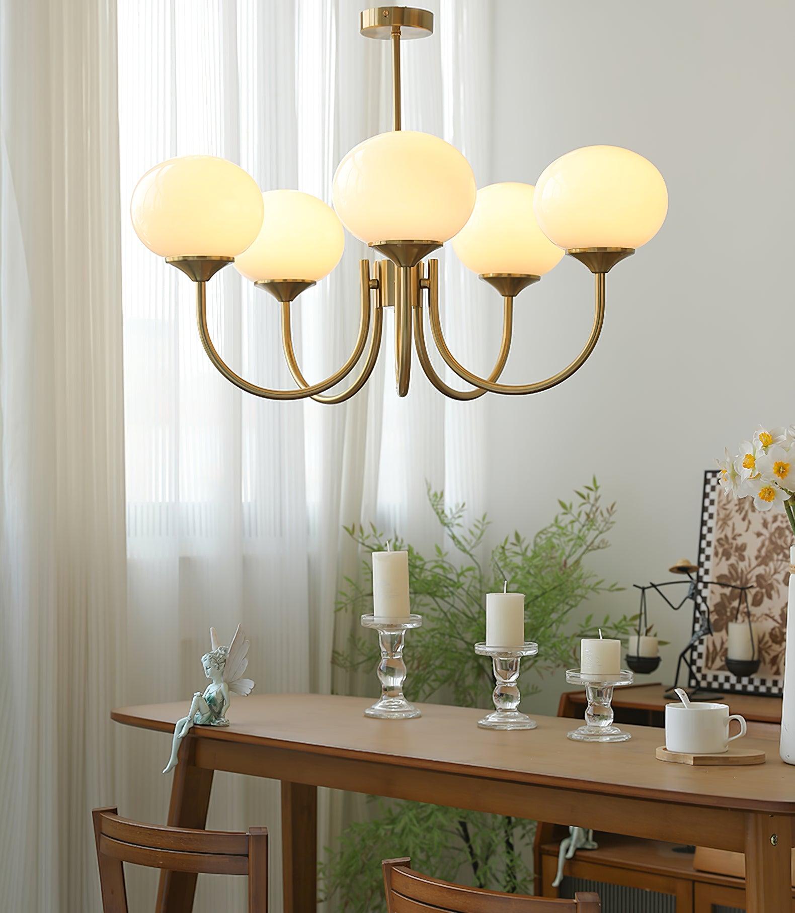 Marshmallow Chandelier - Blowlighting