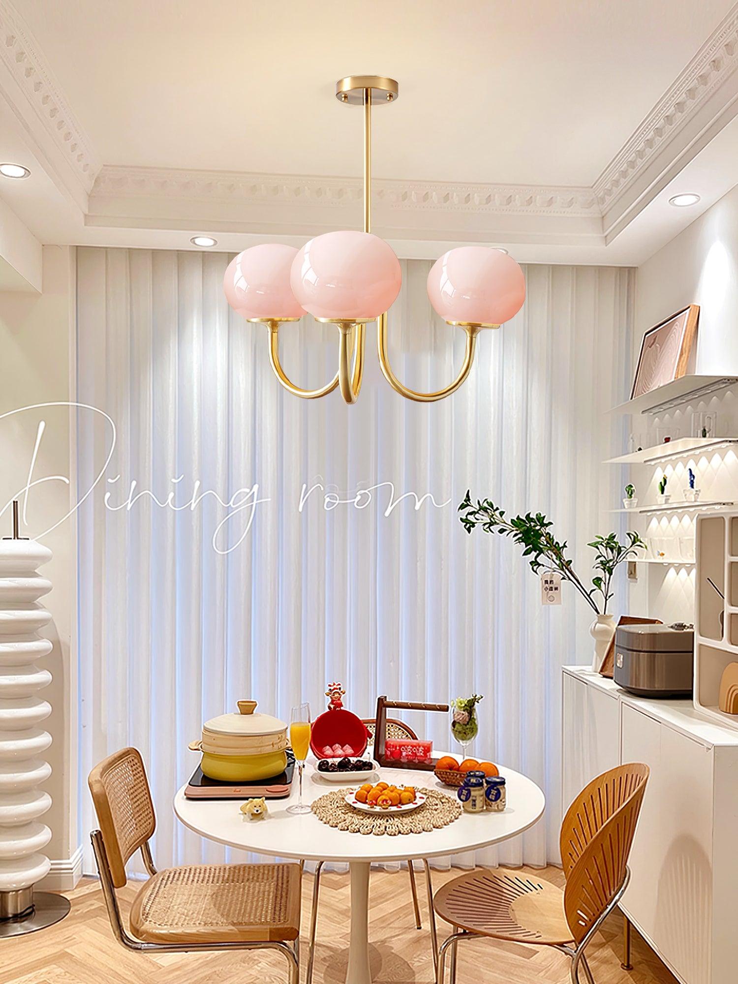 Marshmallow Chandelier - Blowlighting